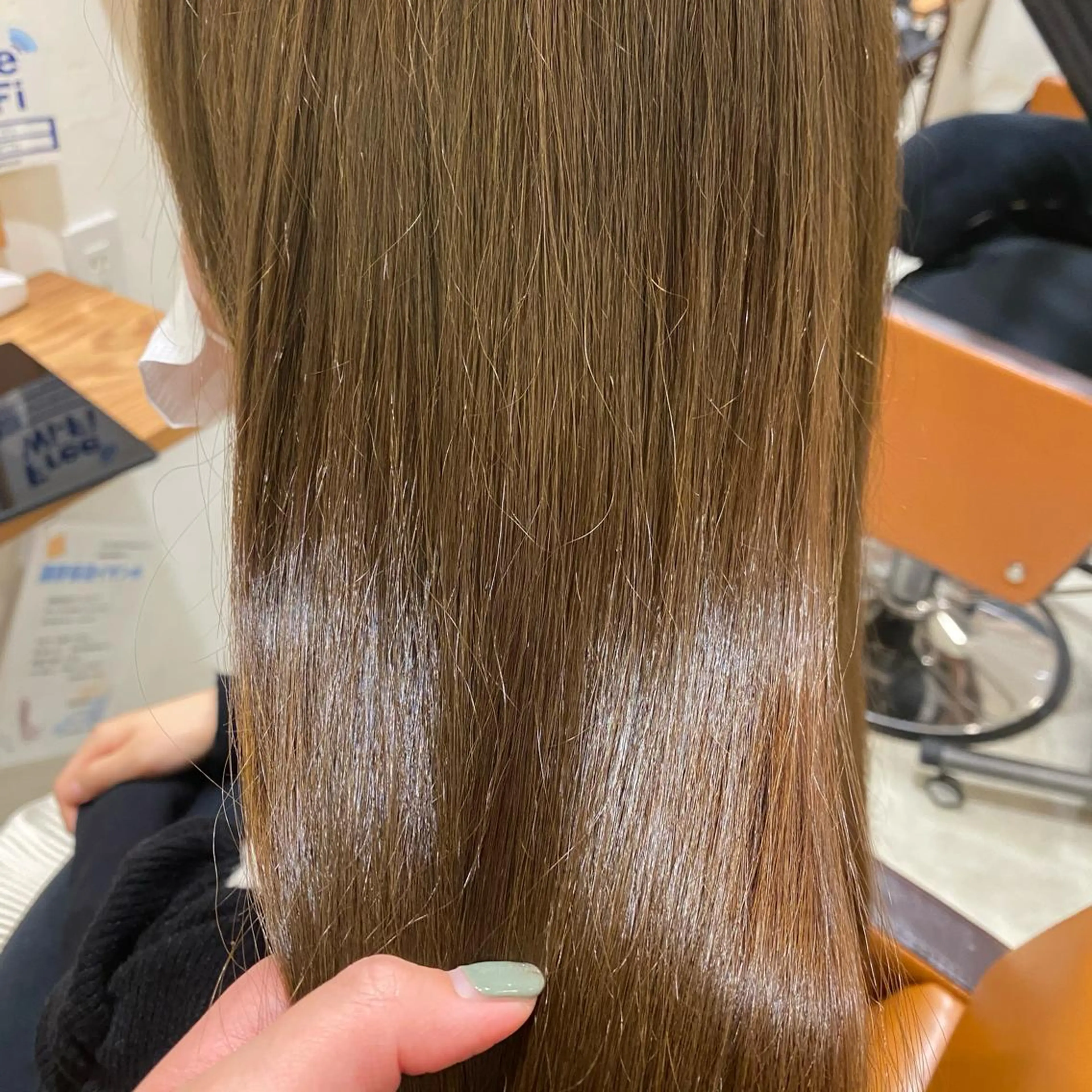 ロング 猪股 華乃のヘアスタイル