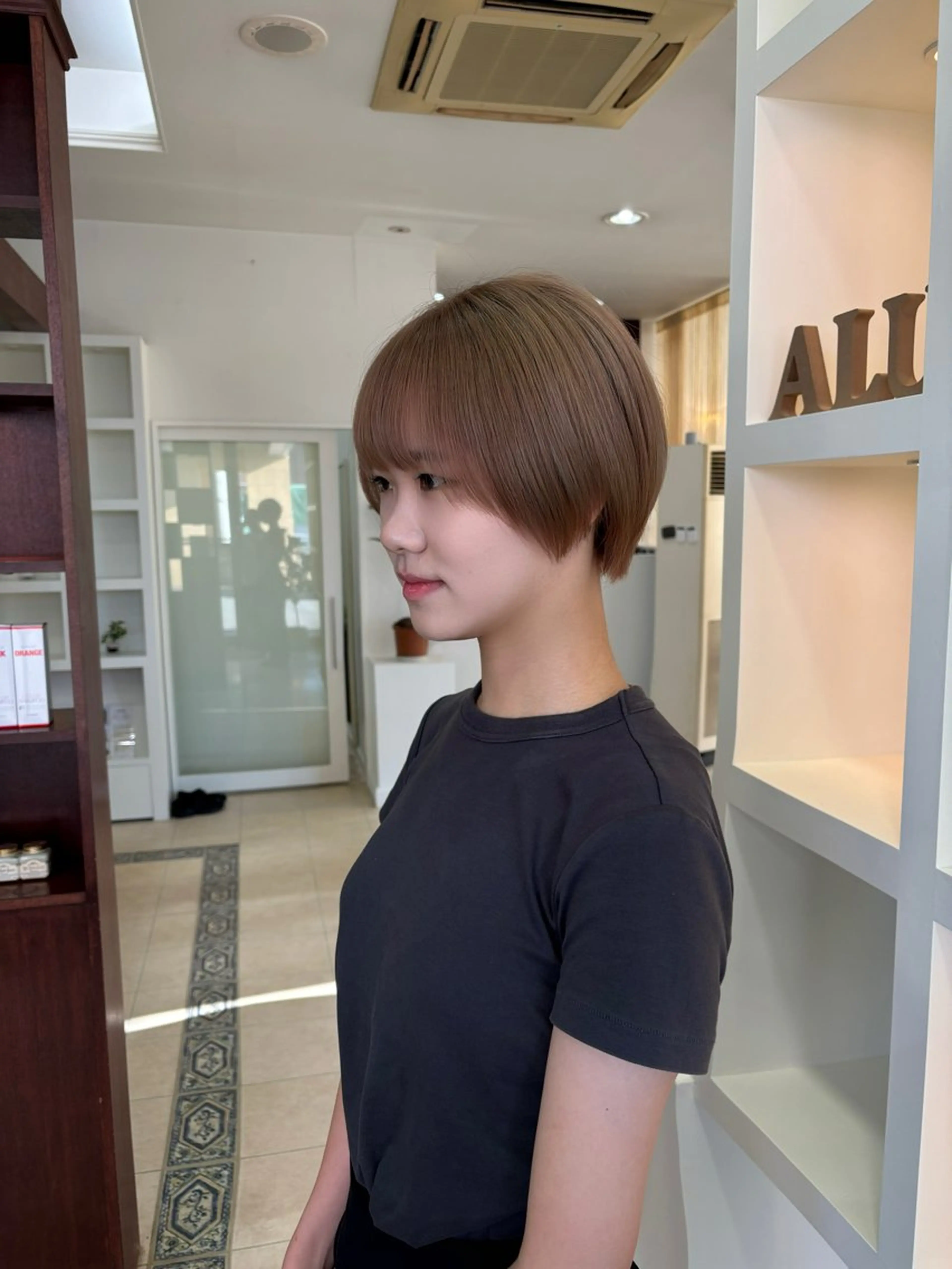 ショート ショートヘア alu所属・alu yuinaのヘアスタイル
