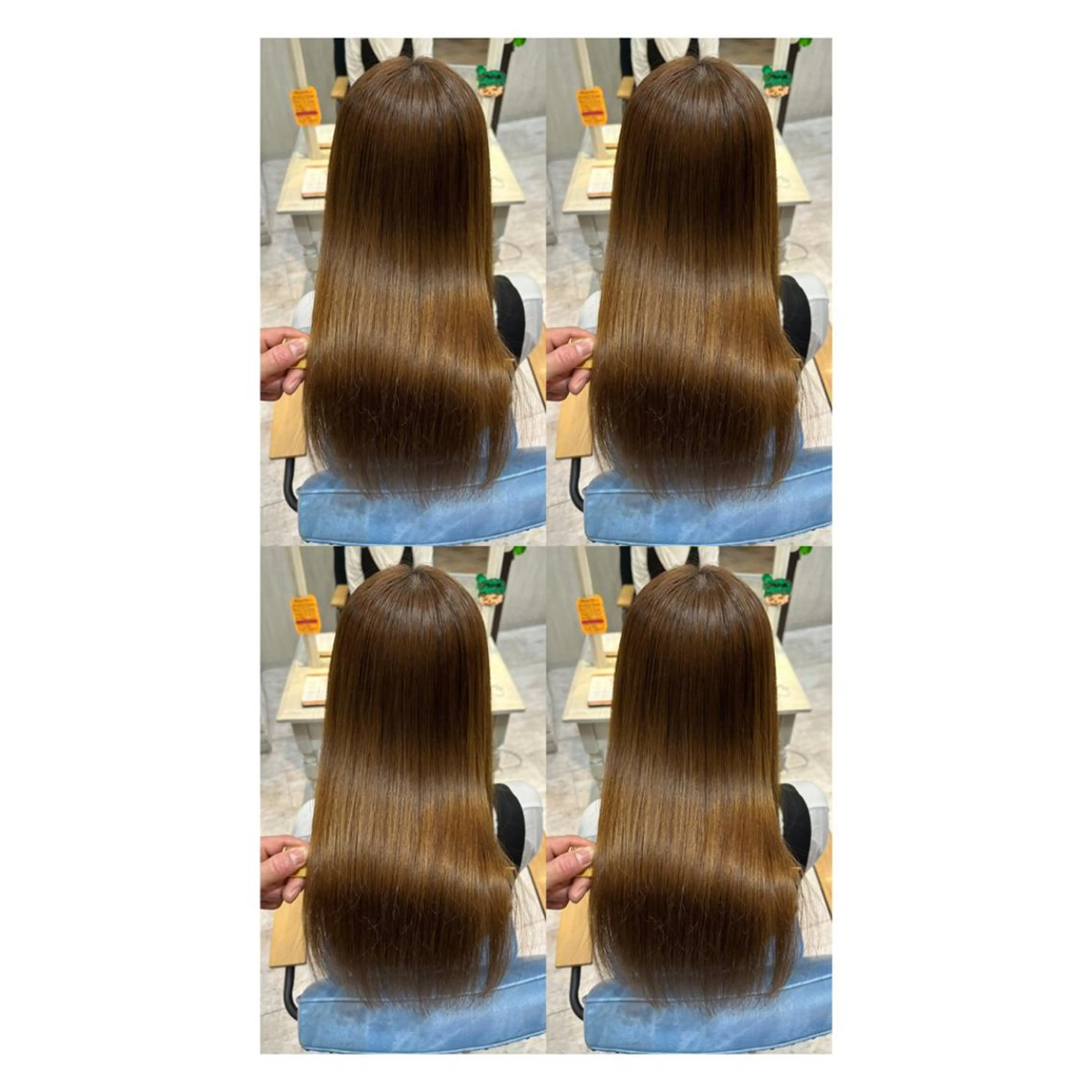 ロング カラー カット ヘアカラー トリートメント 店長✨レイヤー✖️ 髪質改善✖️韓国ヘアのヘアスタイル