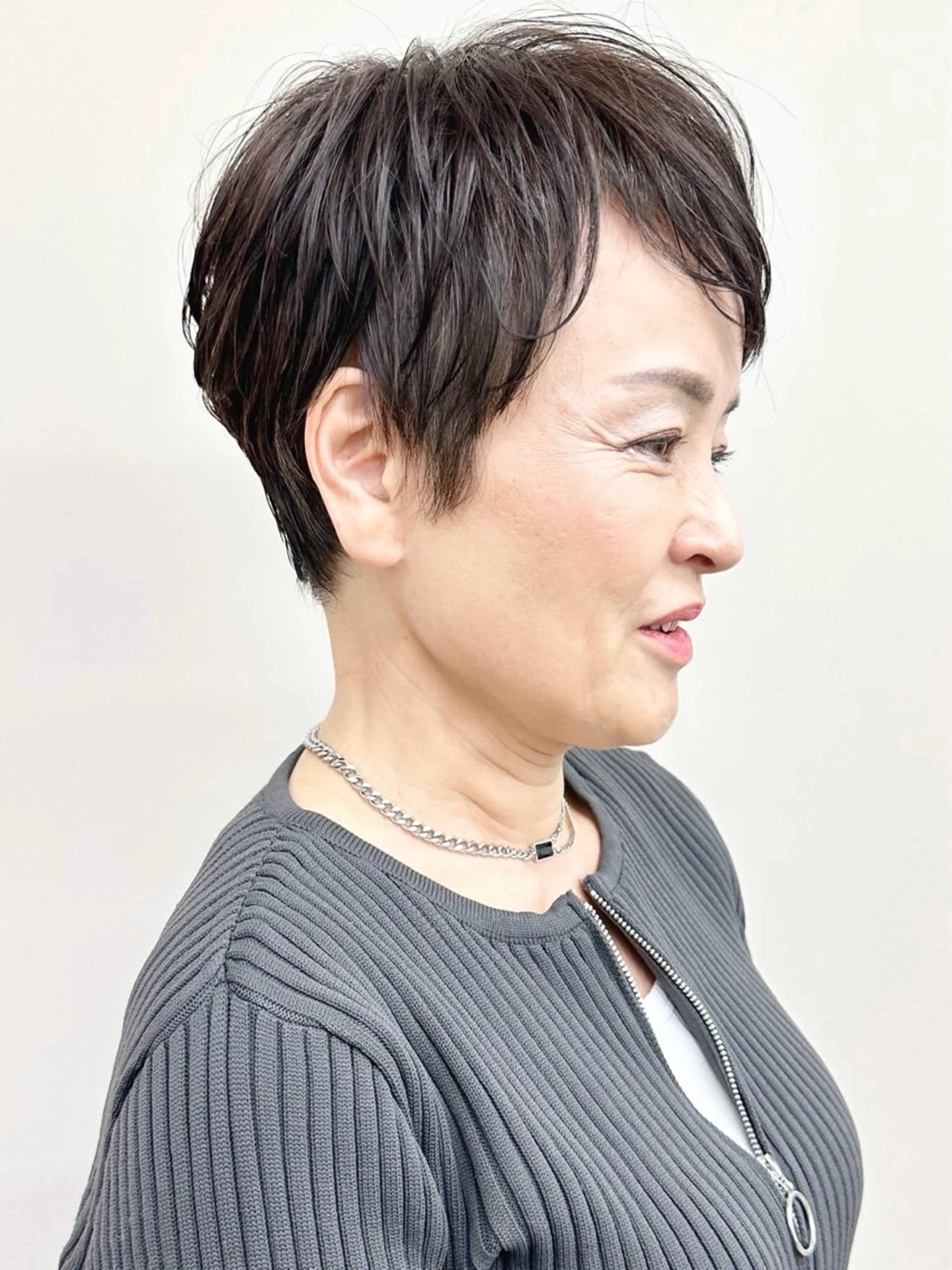 ショート 小顔ボブ/お悩み解決 /ボブパーマ/とういのヘアスタイル