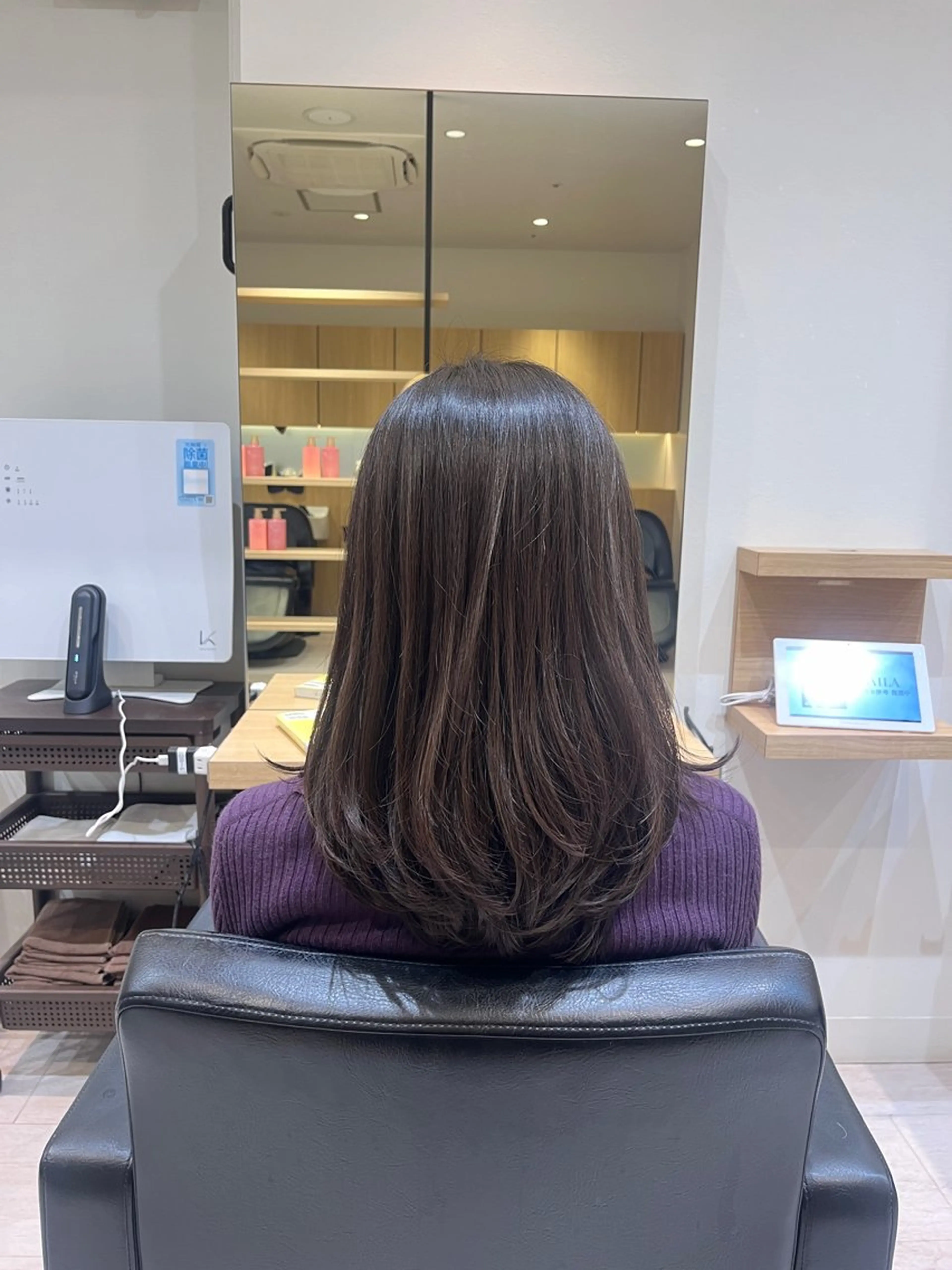 セミロング TAYA府中店所属・Ri seのヘアスタイル