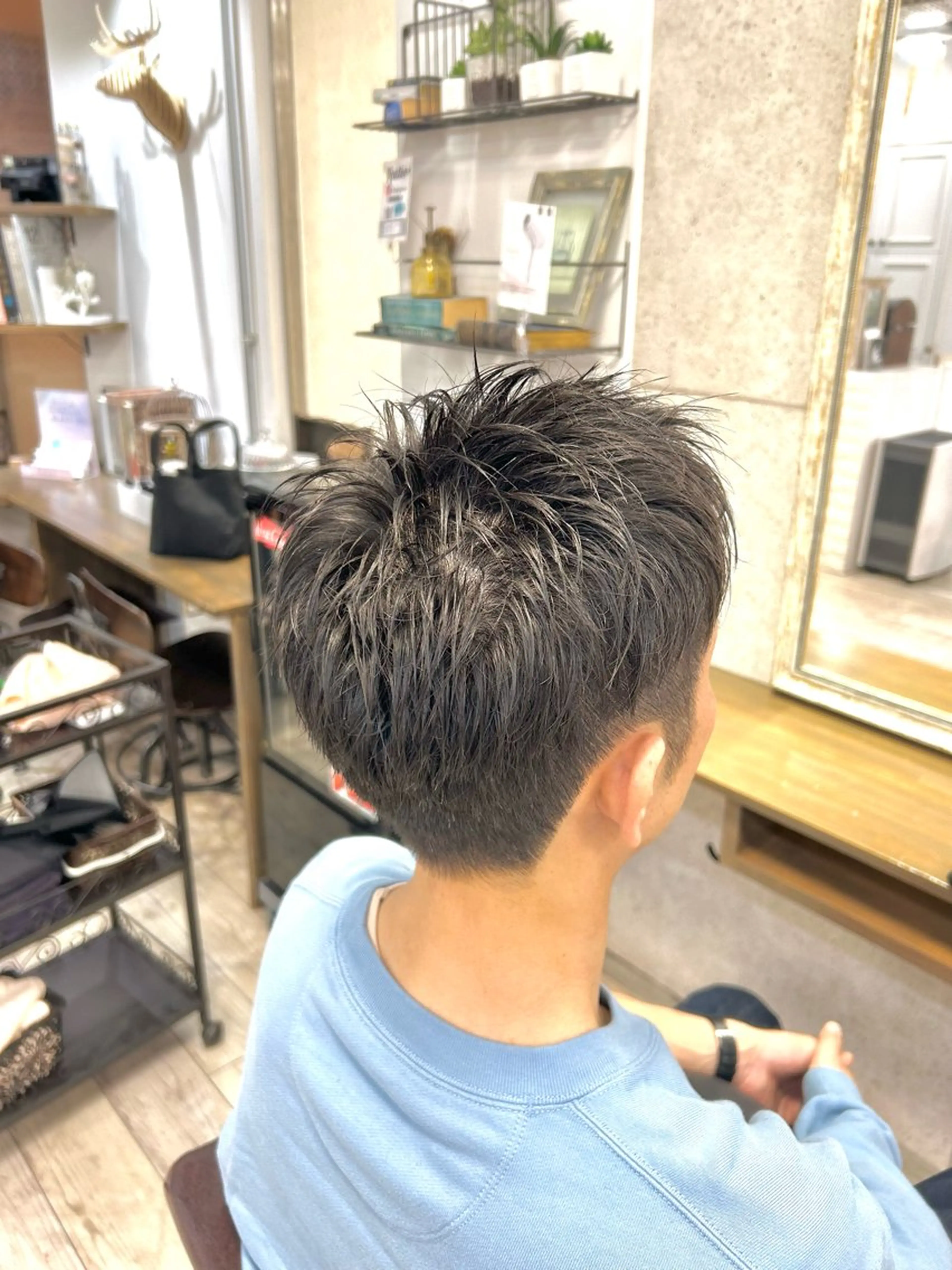 ショート メンズ 林 美佑のヘアスタイル