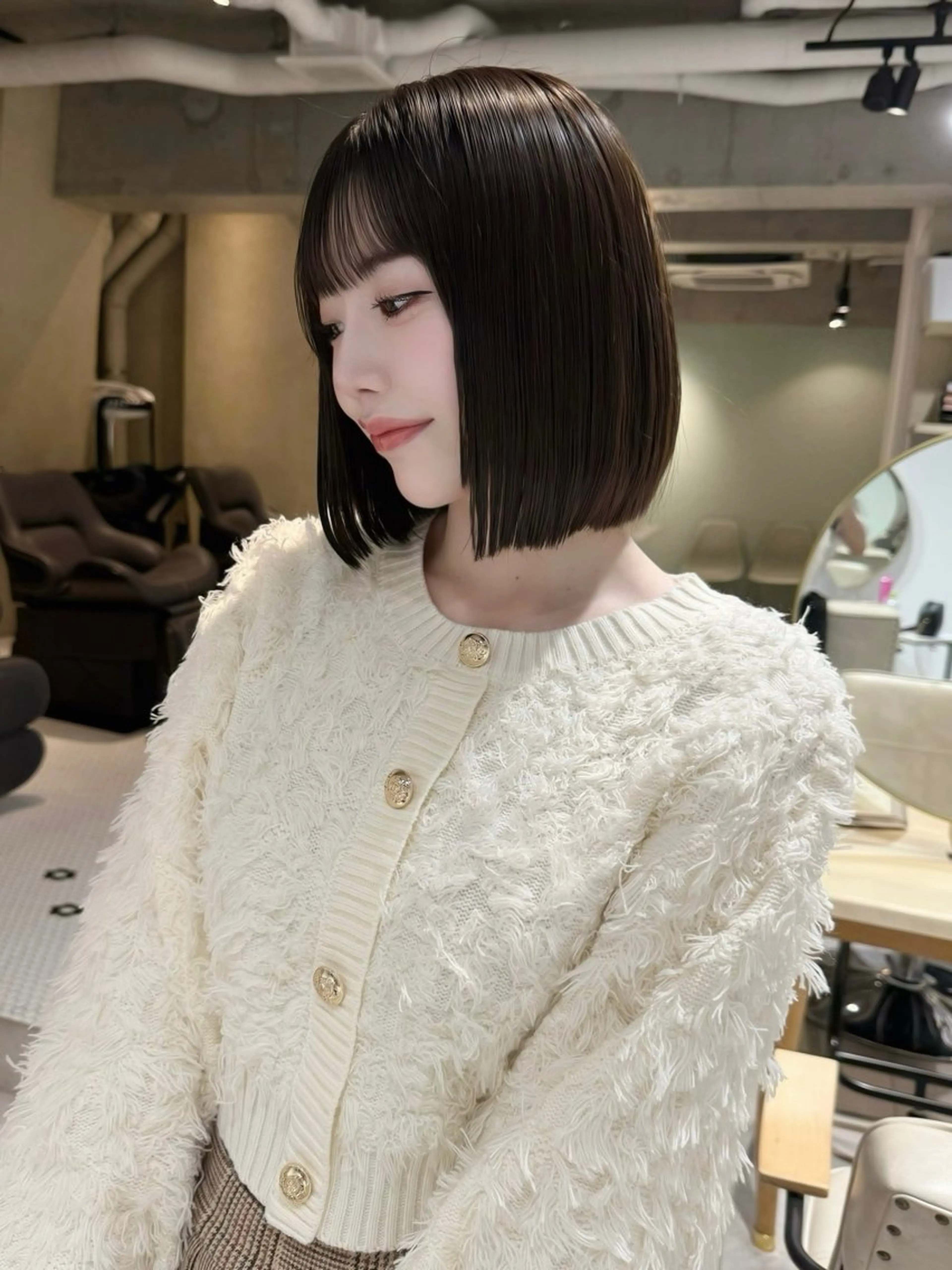 ショート SALOWIN所属・ブリーチ 縮毛矯正/ 艶髪/COCONAのヘアスタイル