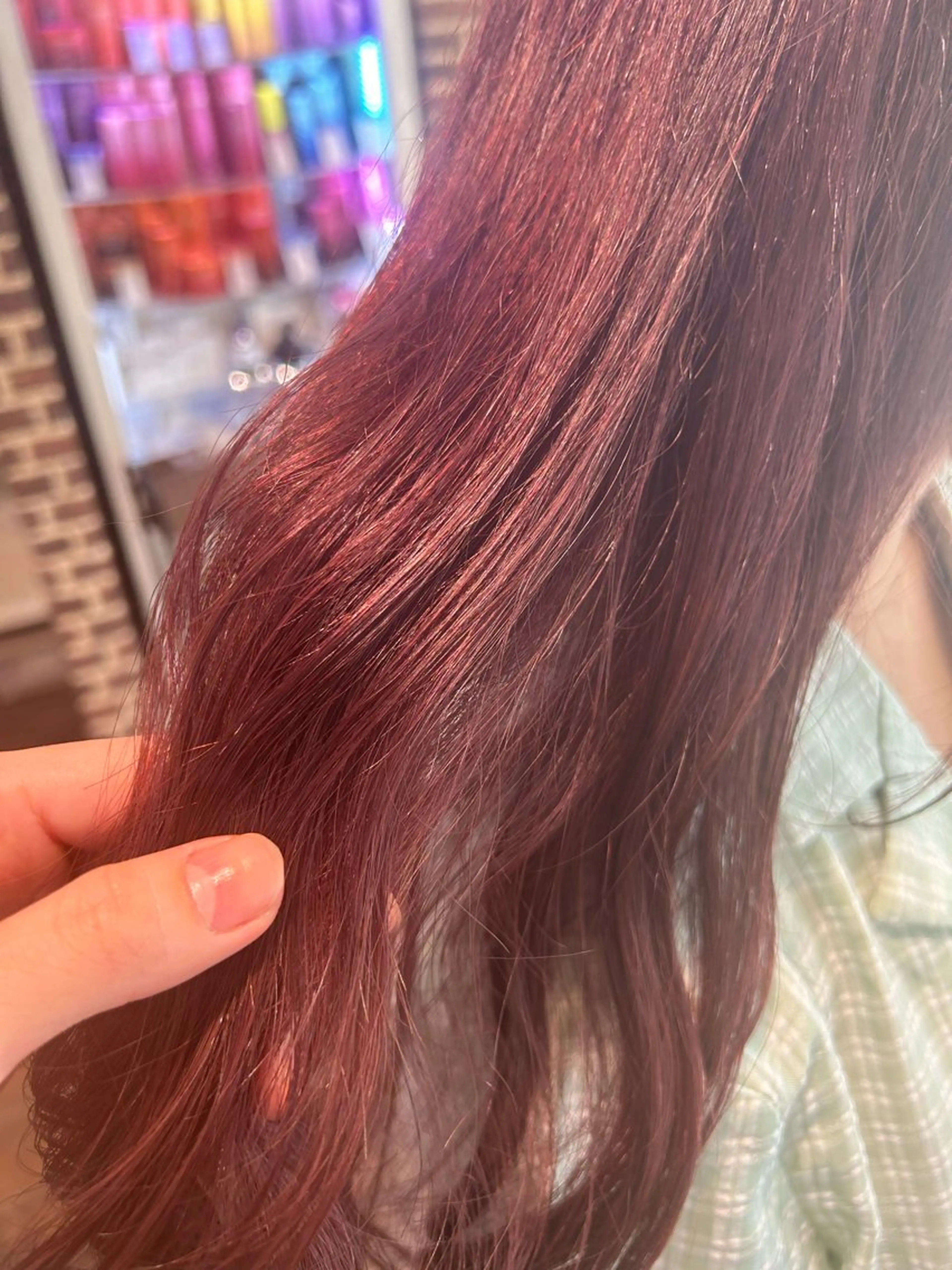 ロング 韓国風カラー 学生 髪質改善 韓国風ヘア トリートメント メンズスタイル Hitomi🐶のヘアスタイル