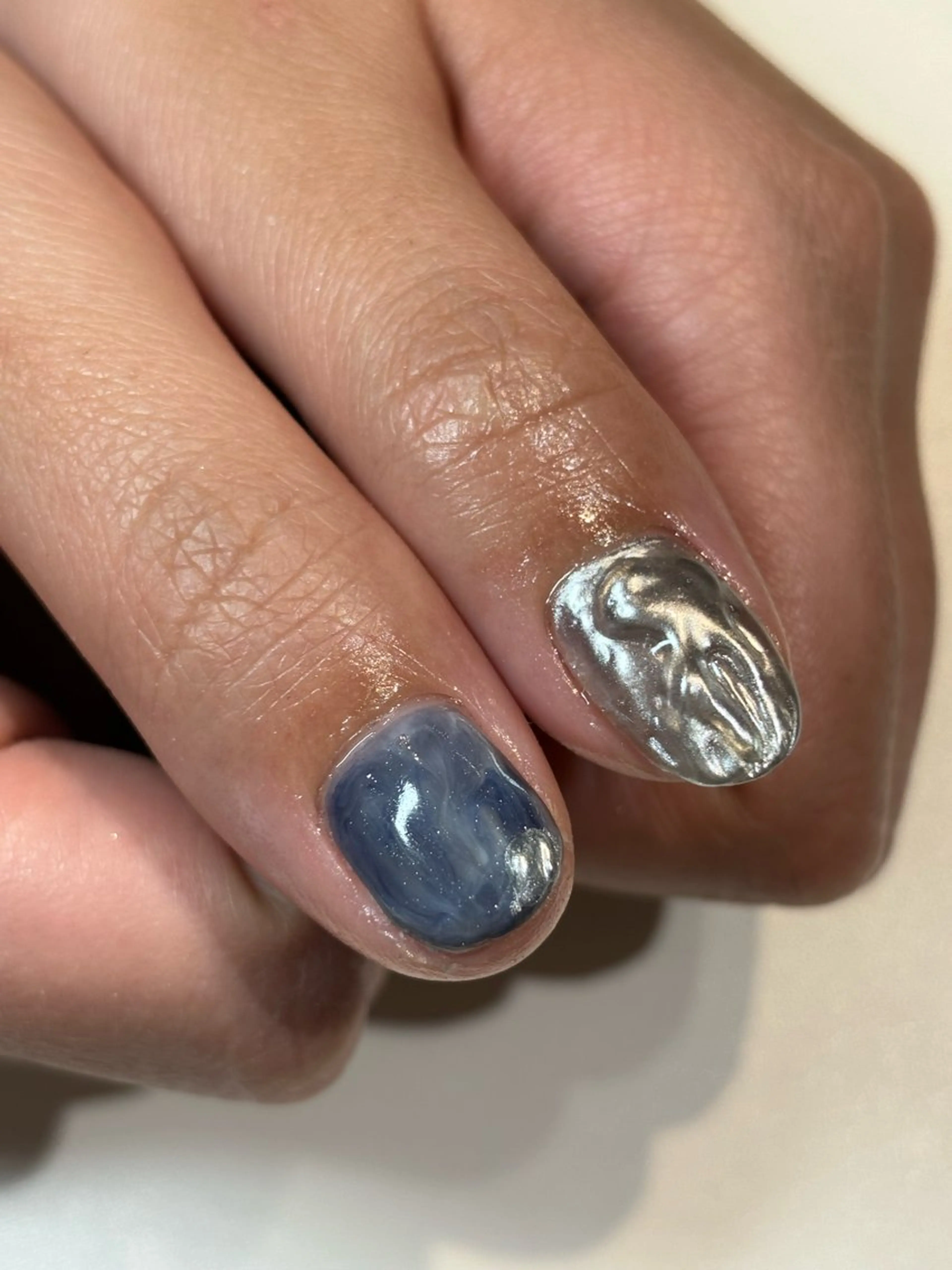 ネイル フットネイル フレンチネイル ジェルネイル グラデーション マグネットネイル ハンドネイル ヘアー.ネイル二刀流 misa🫧のヘアスタイル