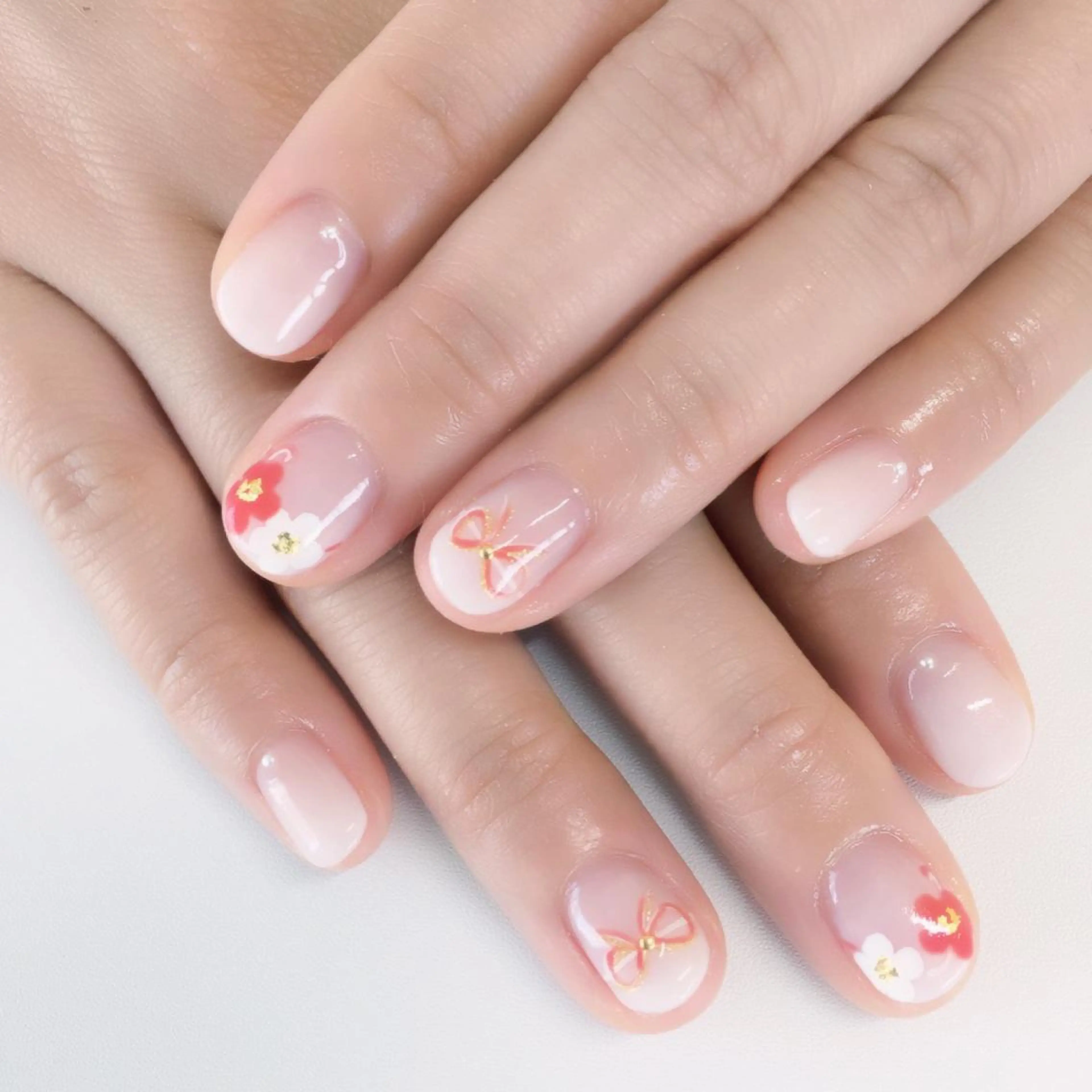 ネイル ブライダルネイル ハンドネイル ricco risaiaのネイルデザイン