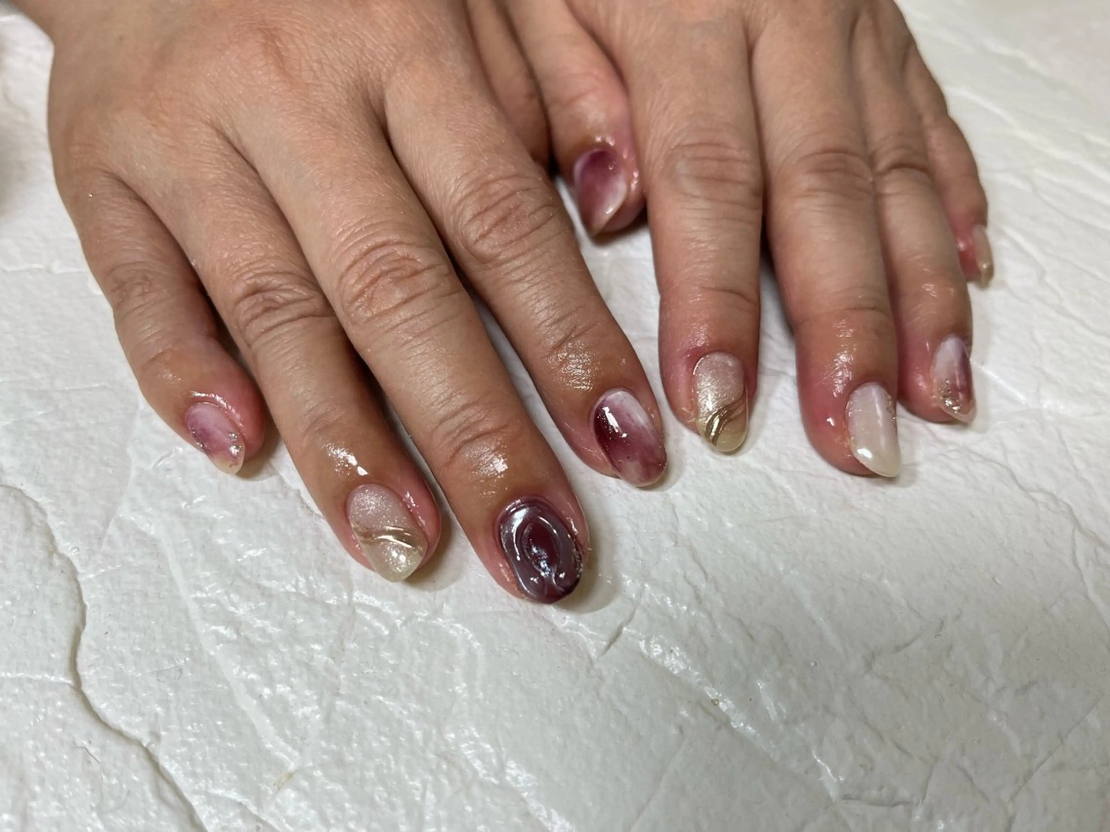 ネイル ハンドネイル Nailsalon Sunflowerのネイルデザイン