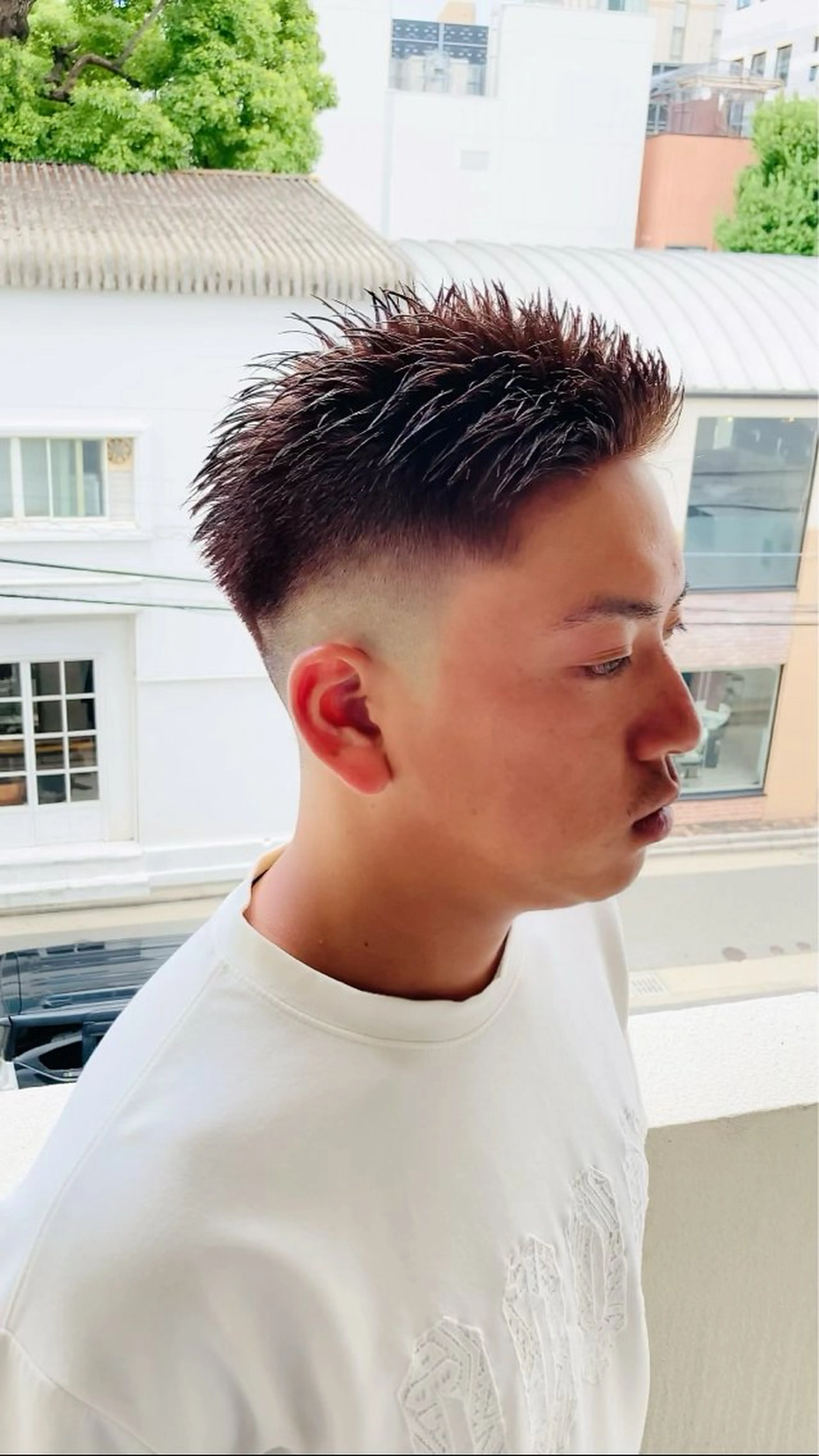 ショート メンズ フェードカット スキンフェード メンズベリーショート ベリーショート ショートヘア カット AUTHENTIC private mens hair salon所属・完全個室マンツーマン メンズサロン草野貴樹のヘアスタイル