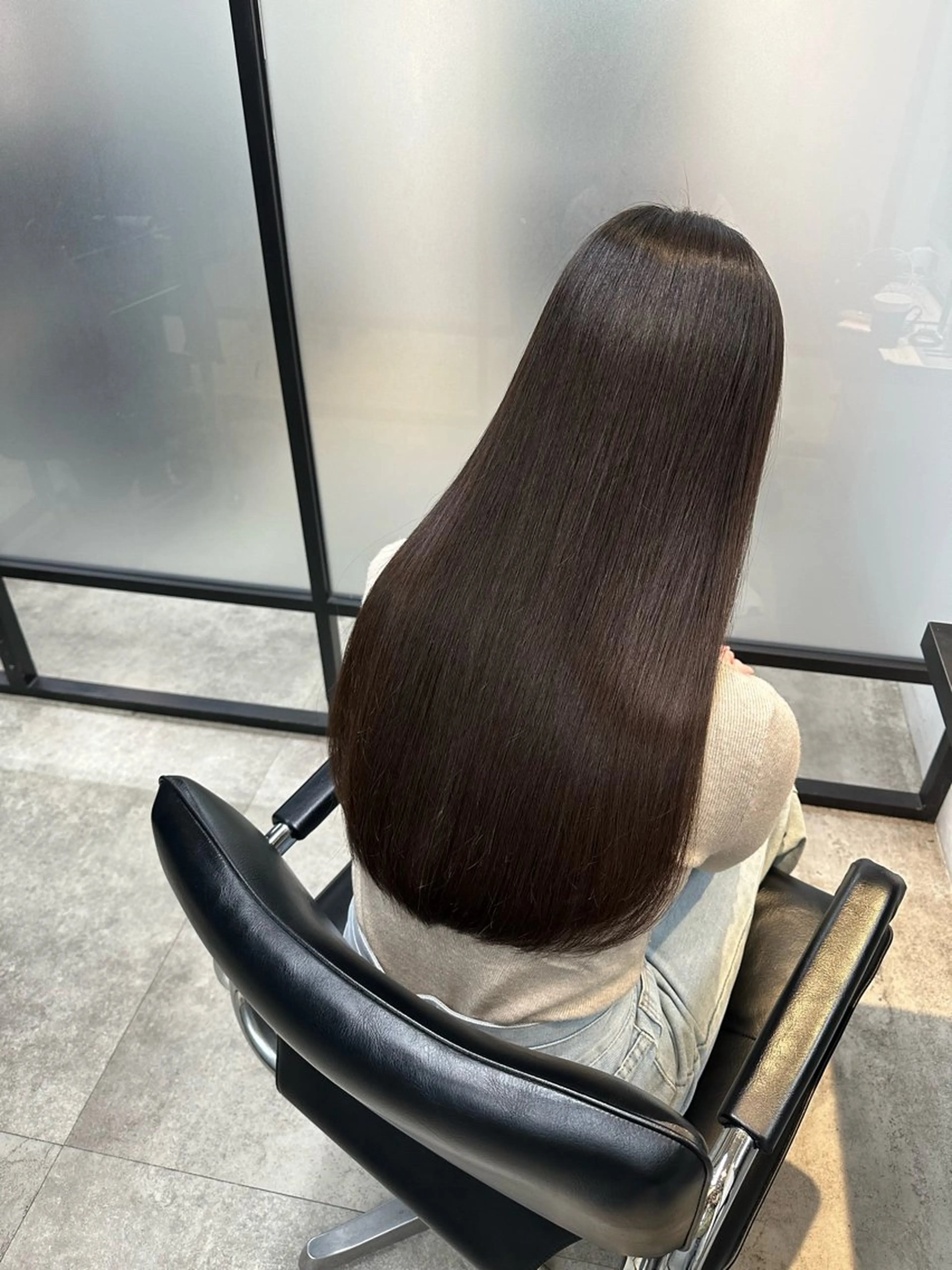 ロング 髪質改善 トリートメント トリートメント ツヤ髪 ／髪質改善 松岡将太郎のヘアスタイル