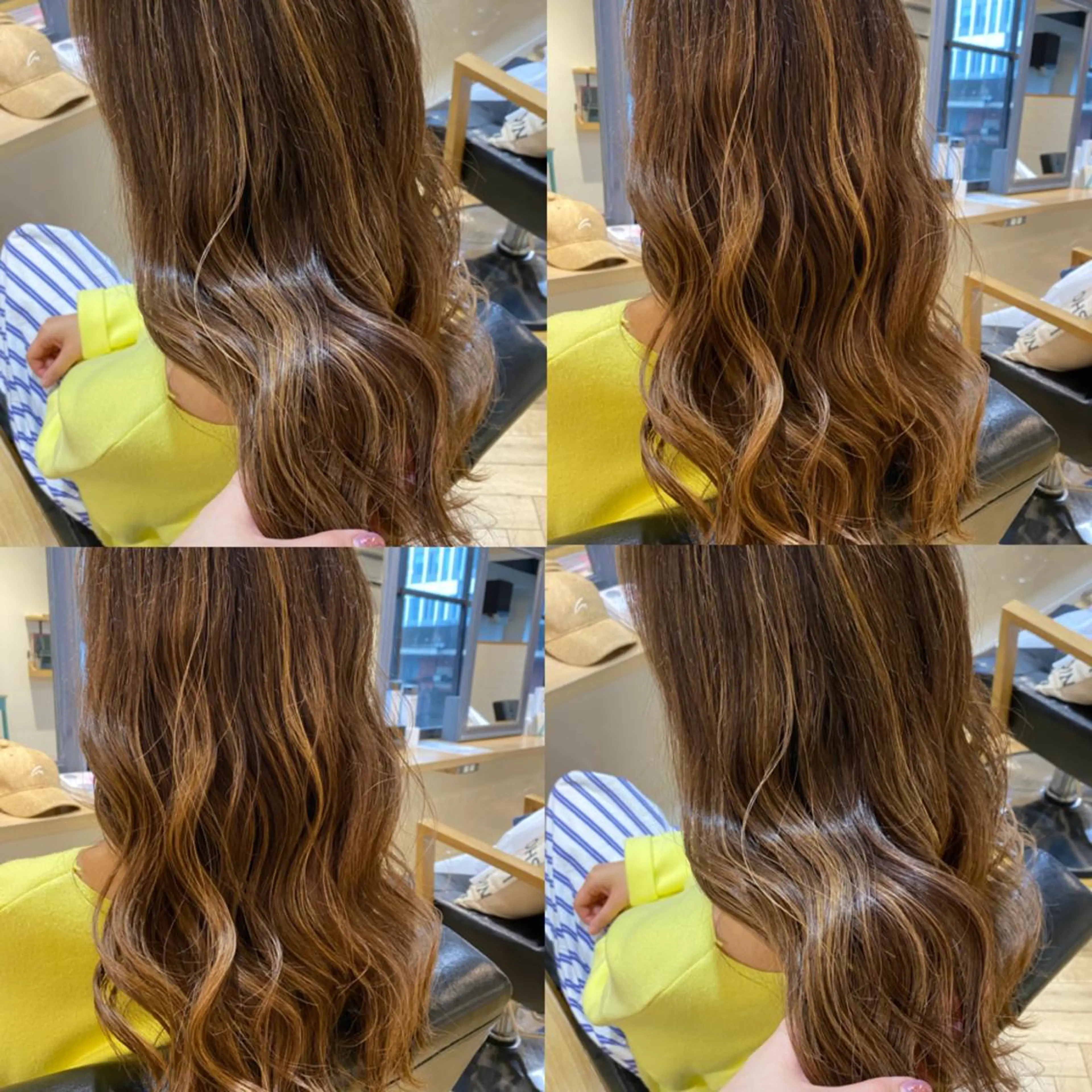 ロング カラー 艶カラー/韓国顔周り 🎀mamiのヘアスタイル