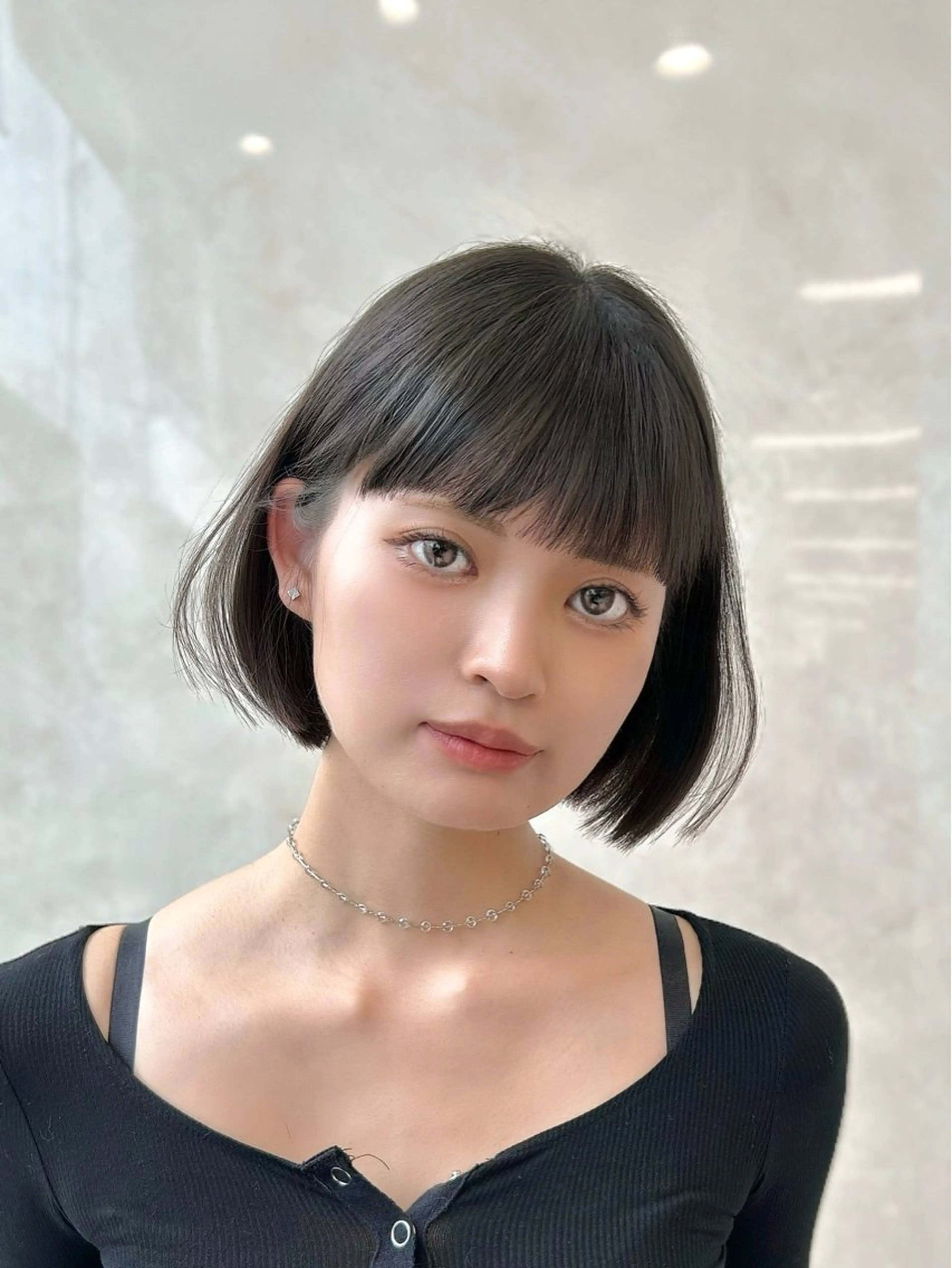 ショート 韓国顔まわり/前髪 /レイヤー/いつきのヘアスタイル