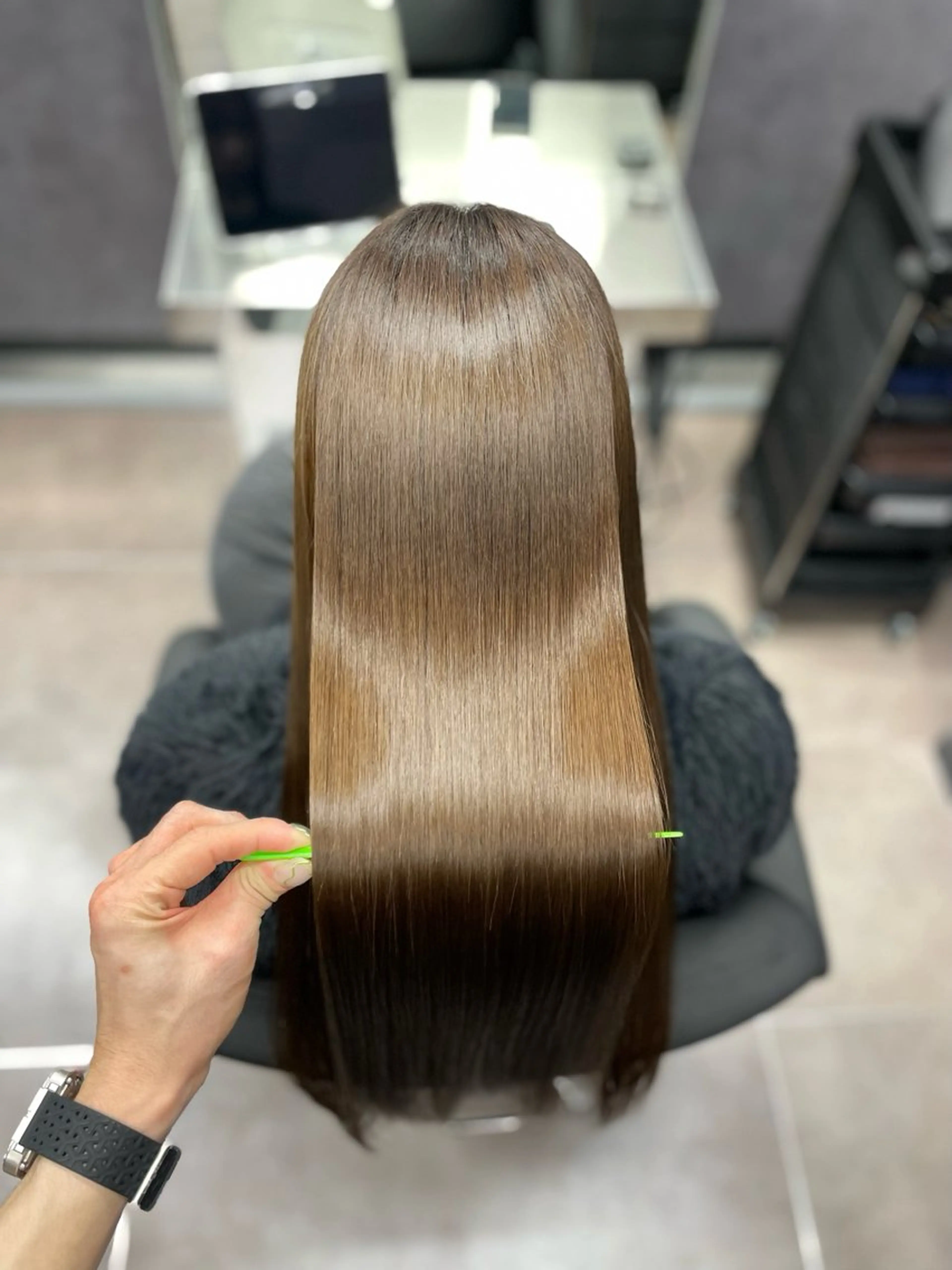 ロング カット ヘアカラー トリートメント CYNTHIADUE 店長｜ IRISUのヘアスタイル