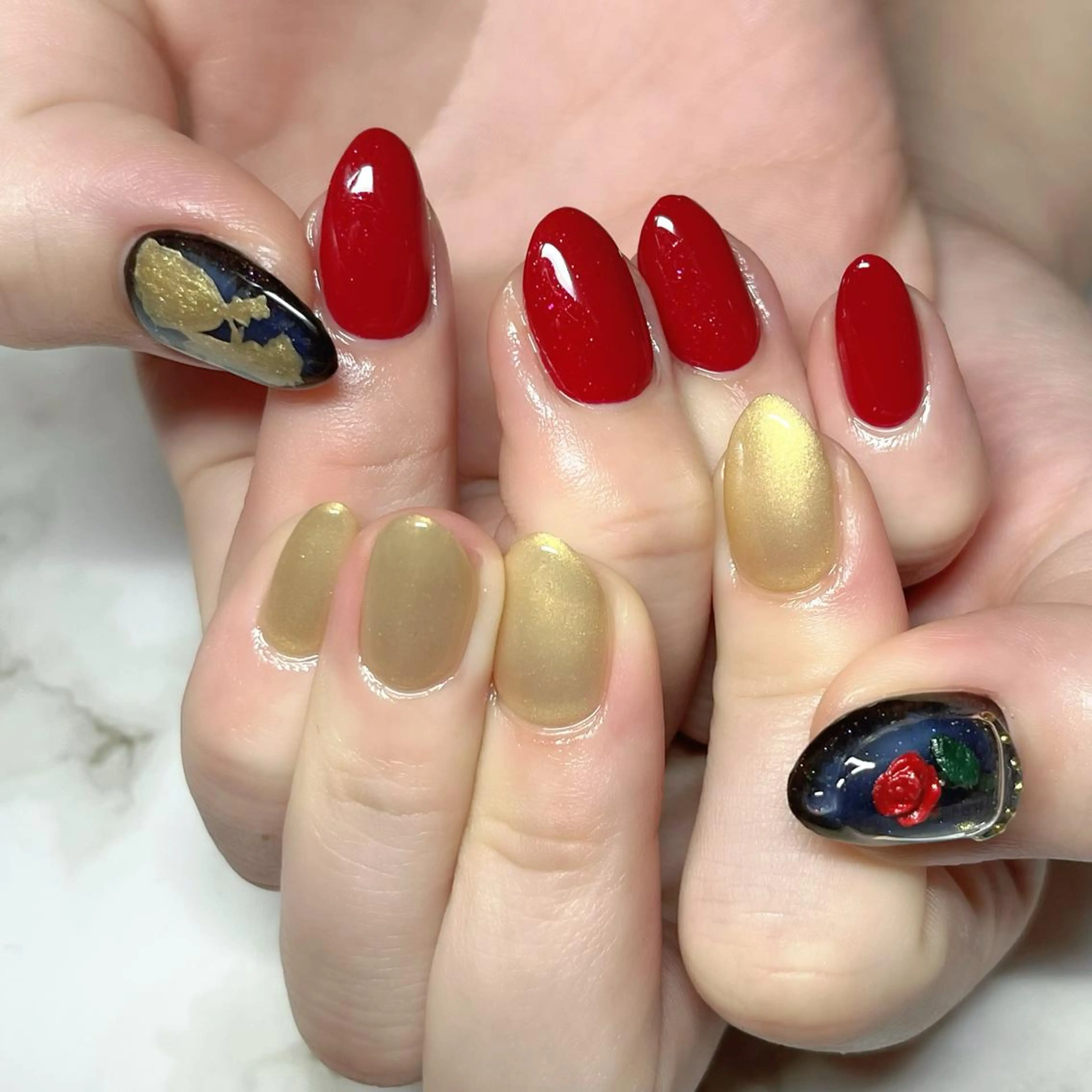 ネイル アートネイル ワンカラーネイル RuxuryNail ／RiAnnaのネイルデザイン