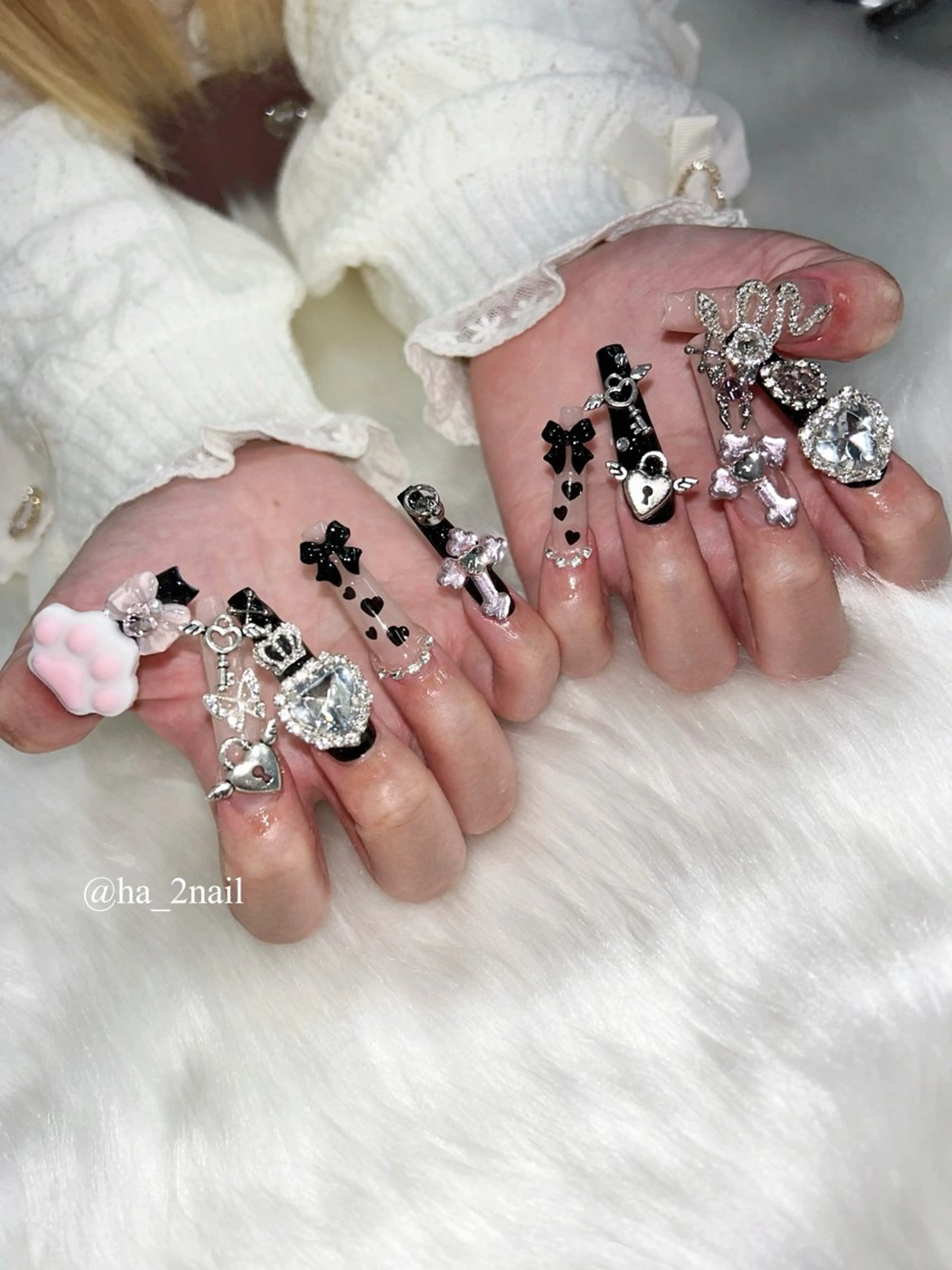 ネイル NAIL and EYELASH ALPHA.所属・ALPHA. 姫繇のネイルデザイン