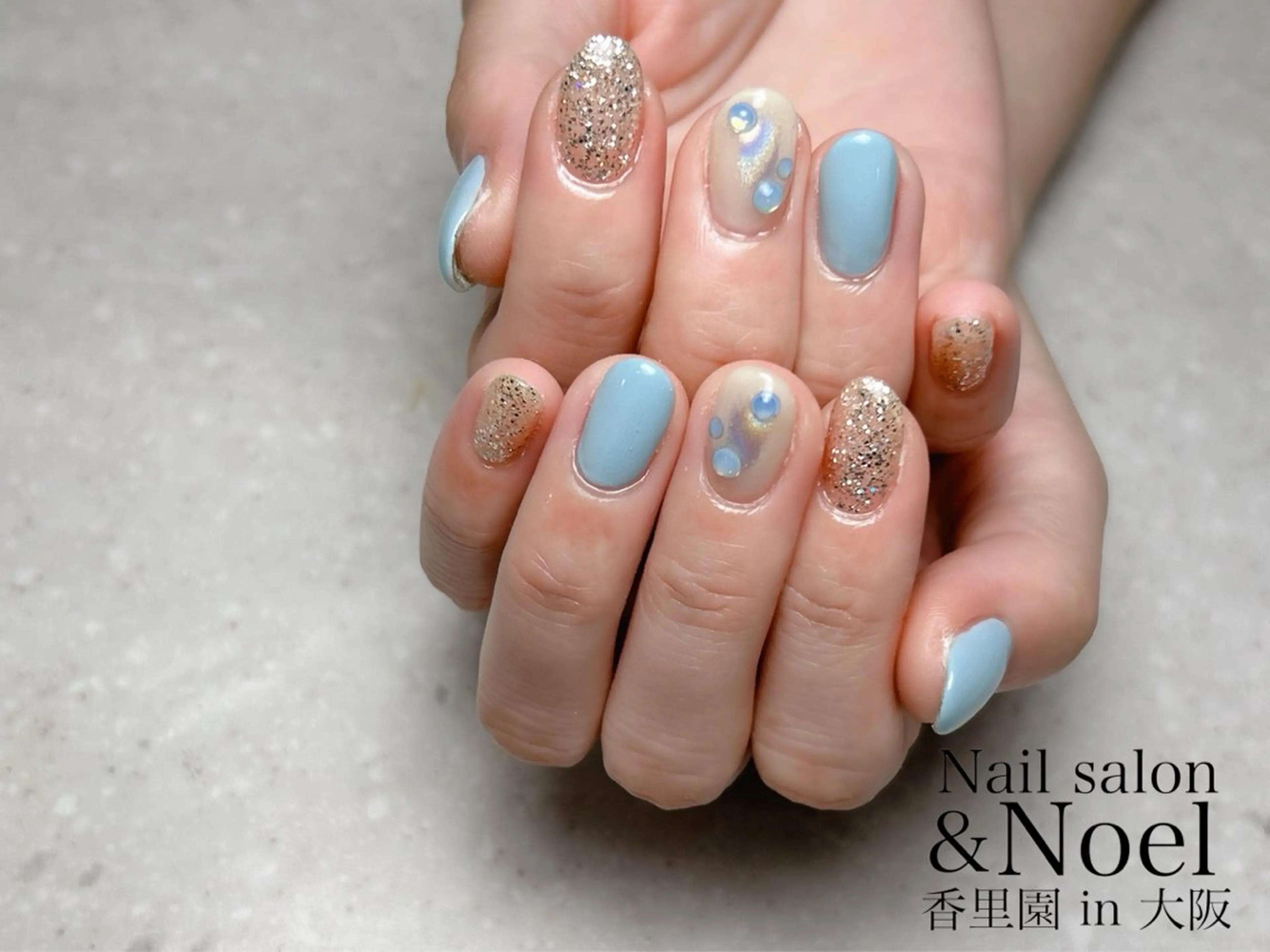 ネイル ハンドネイル Nailsalon  &Noel所属・もも 🍑のネイルデザイン