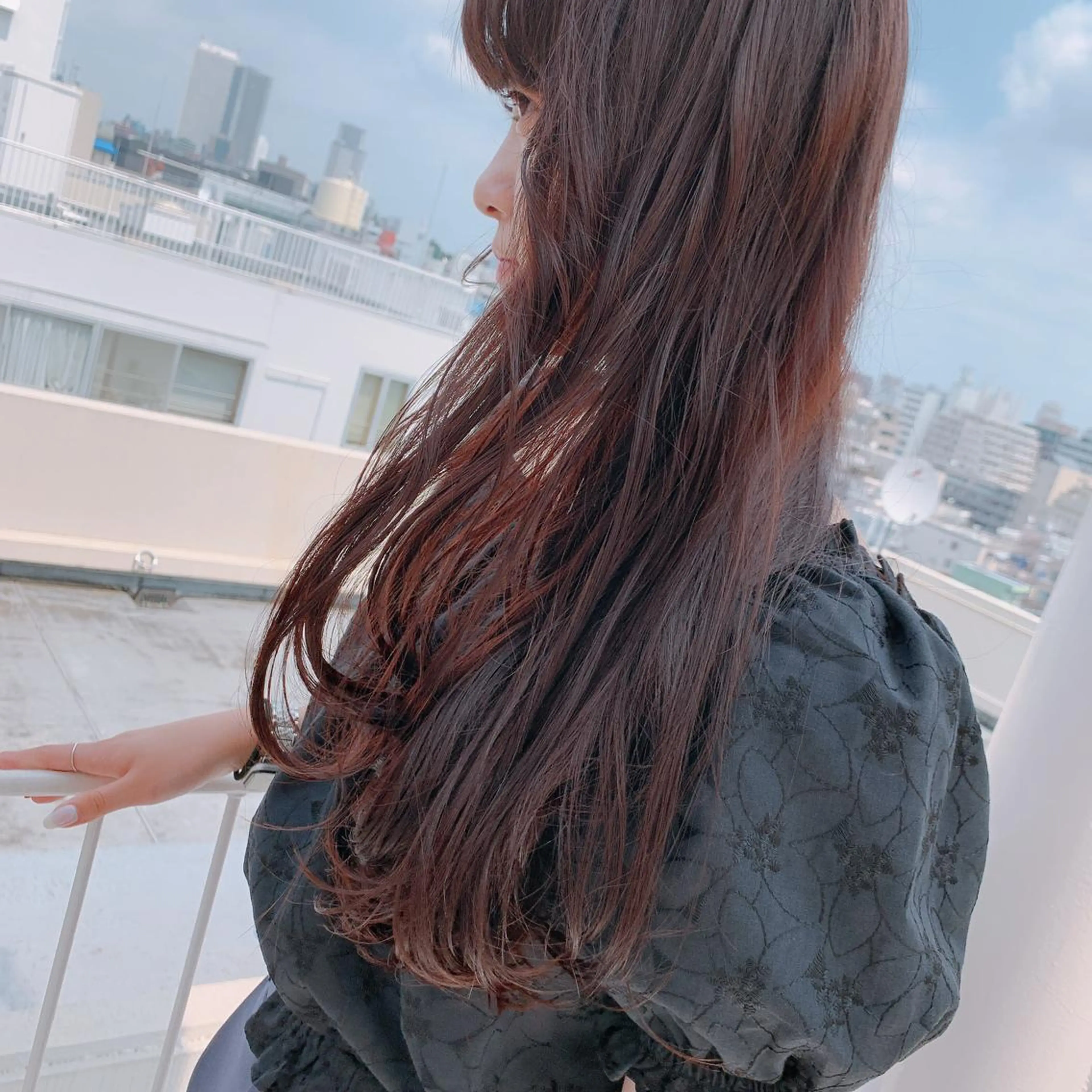 ロング カラー ヘアアレンジ 【メンズモデル募集】 Bassa所沢のヘアスタイル