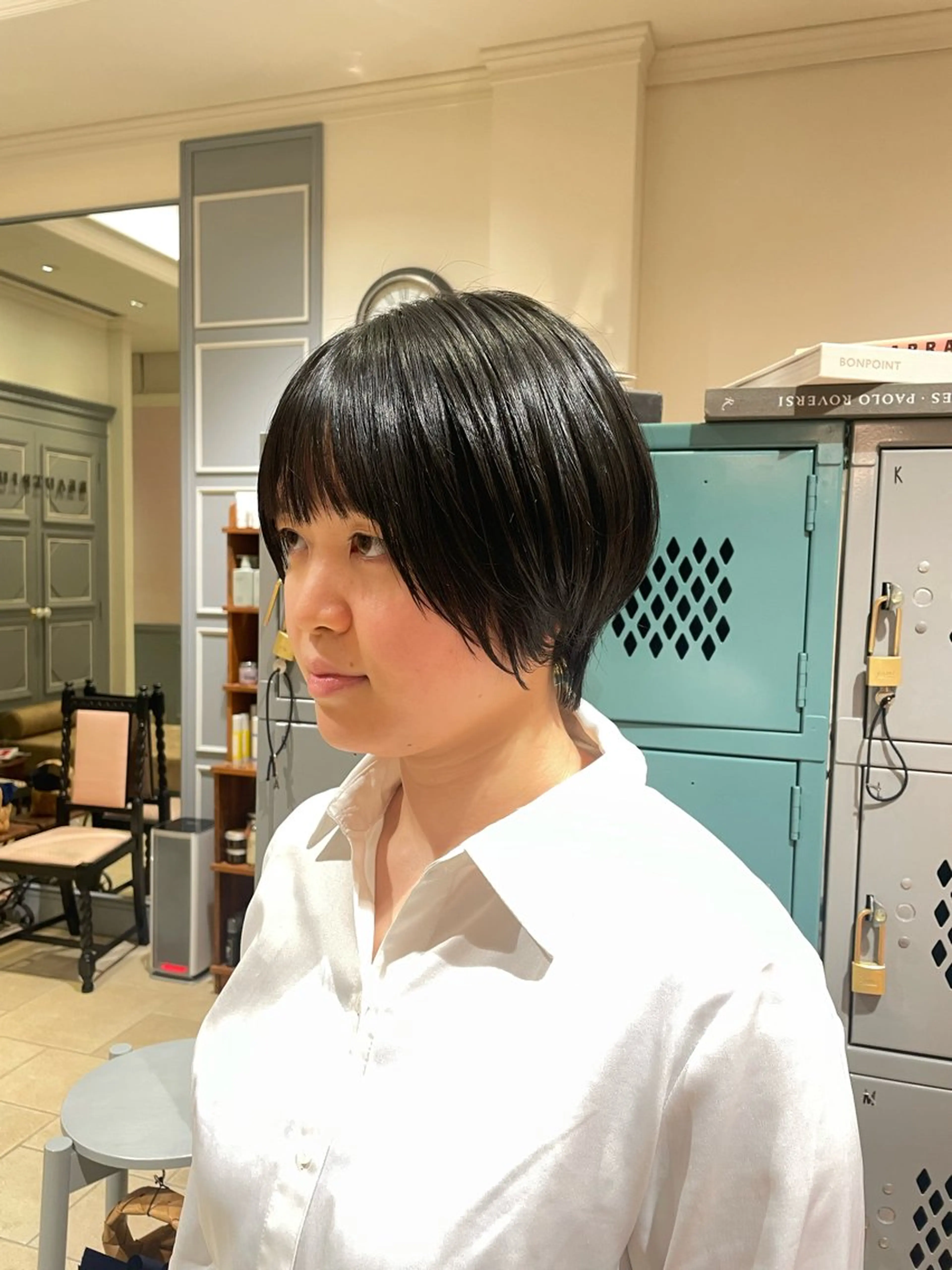 ショート ショートヘア 小顔カット 大阪梅田 稲葉利也斗のヘアスタイル