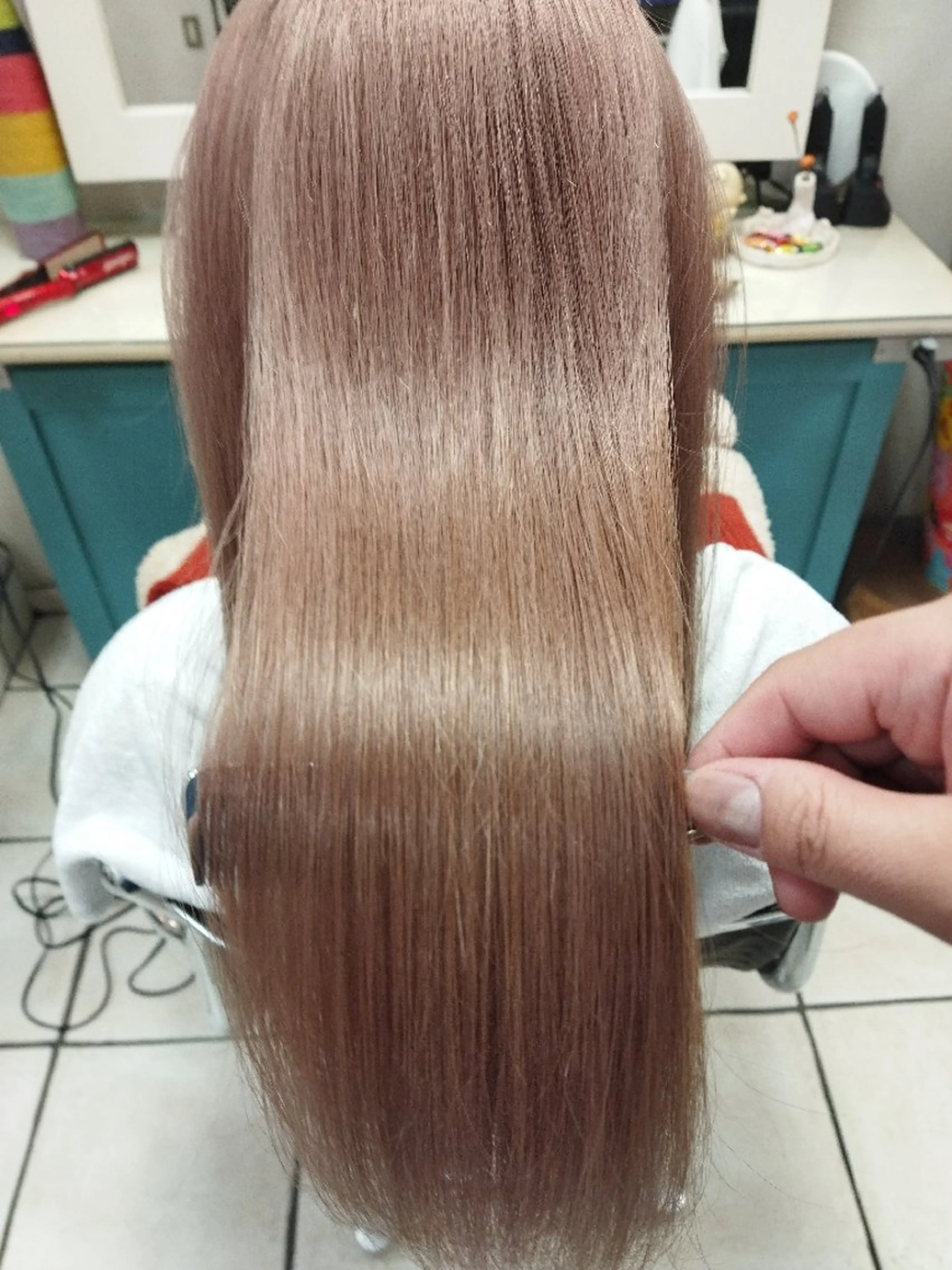 セミロング 縮毛矯正 カット 縮毛矯正 トリートメント 美容室C-Rabs所属・美容室C-Rabs Hiroのヘアスタイル