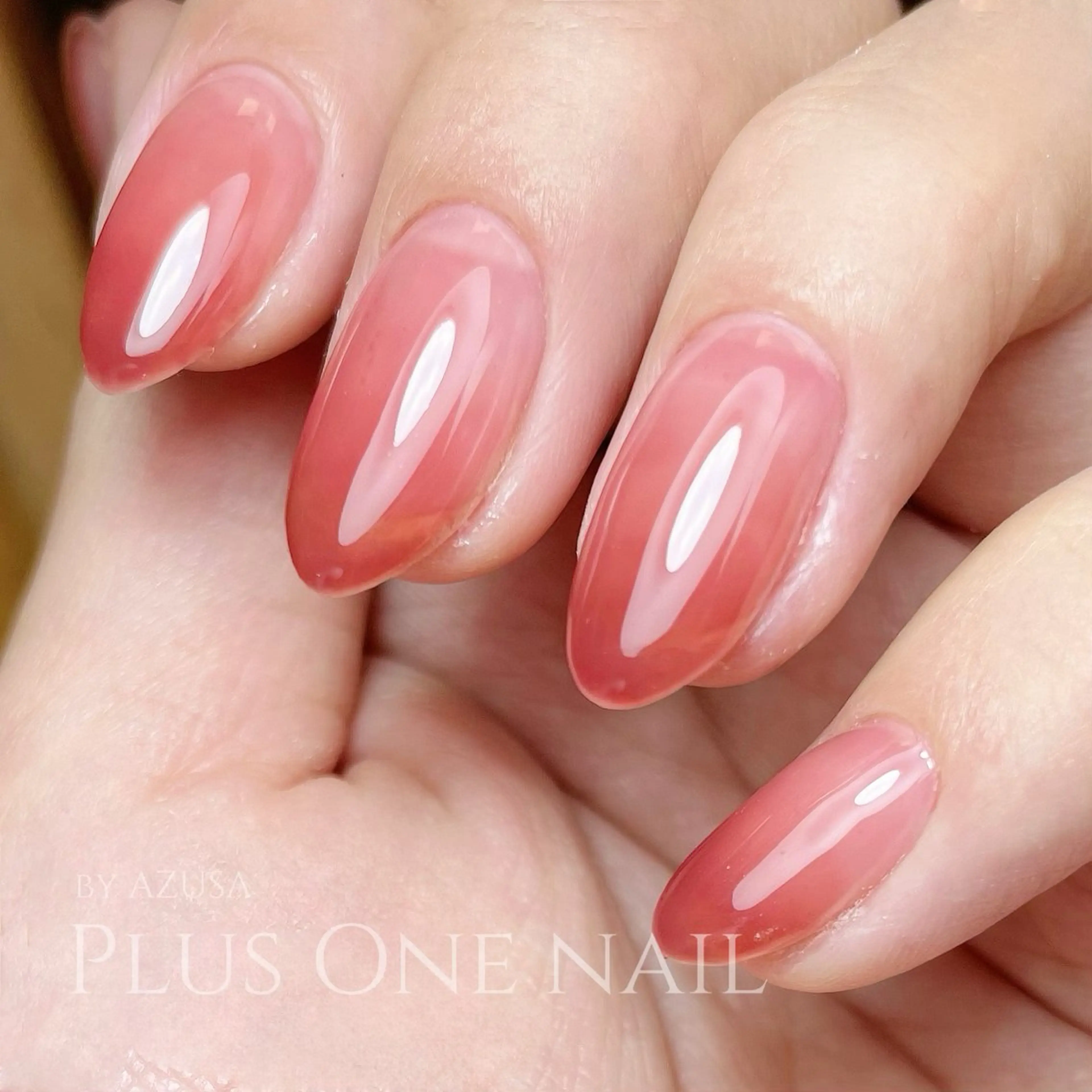 ネイル ワンカラーネイル ハンドネイル PLUS ONE    ネイルサロン所属・Plus  One _AZUSAのネイルデザイン