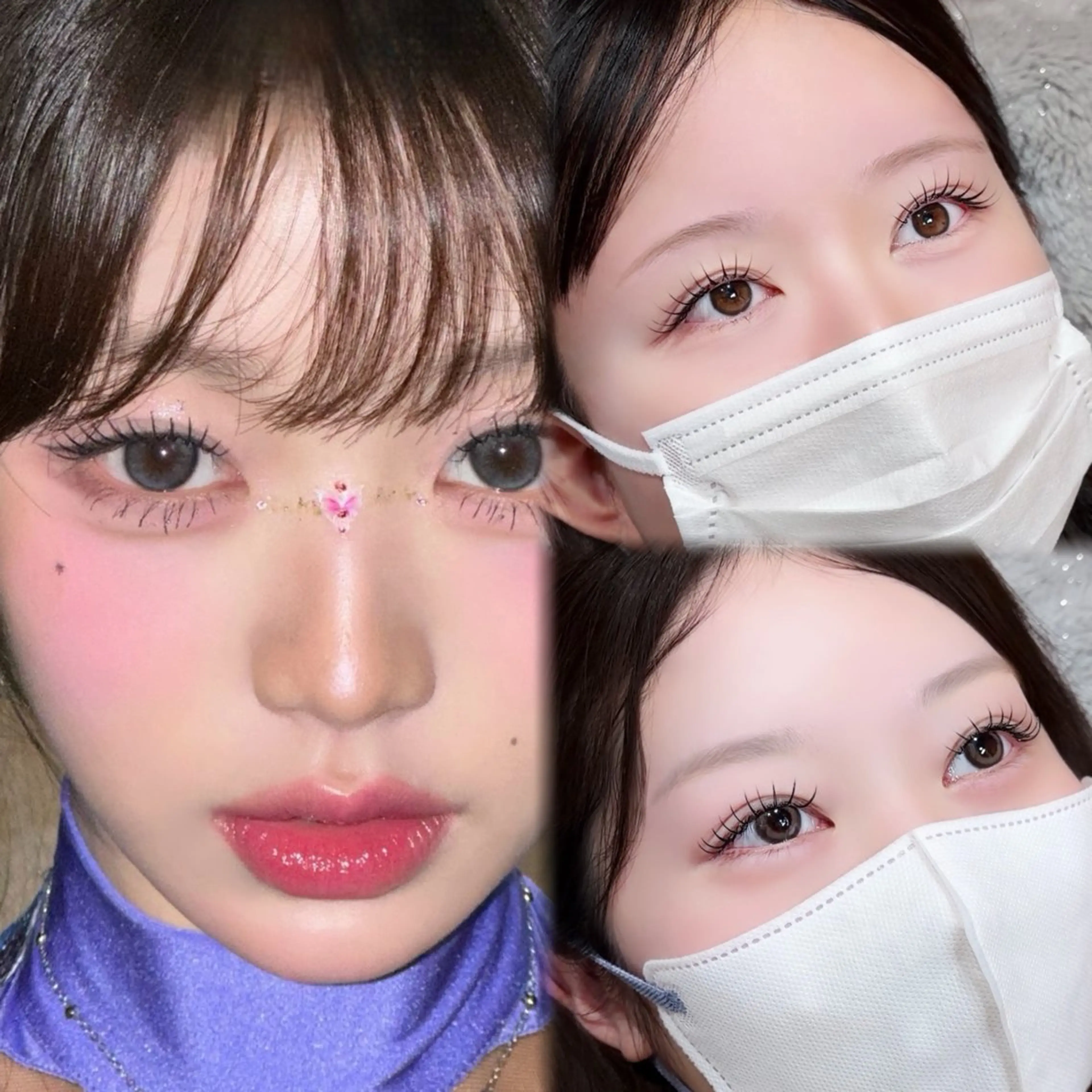 マツエク・マツパ 似合わせパーマ⟡束感 まつ毛⟡mia 🎀のマツエク・マツパデザイン