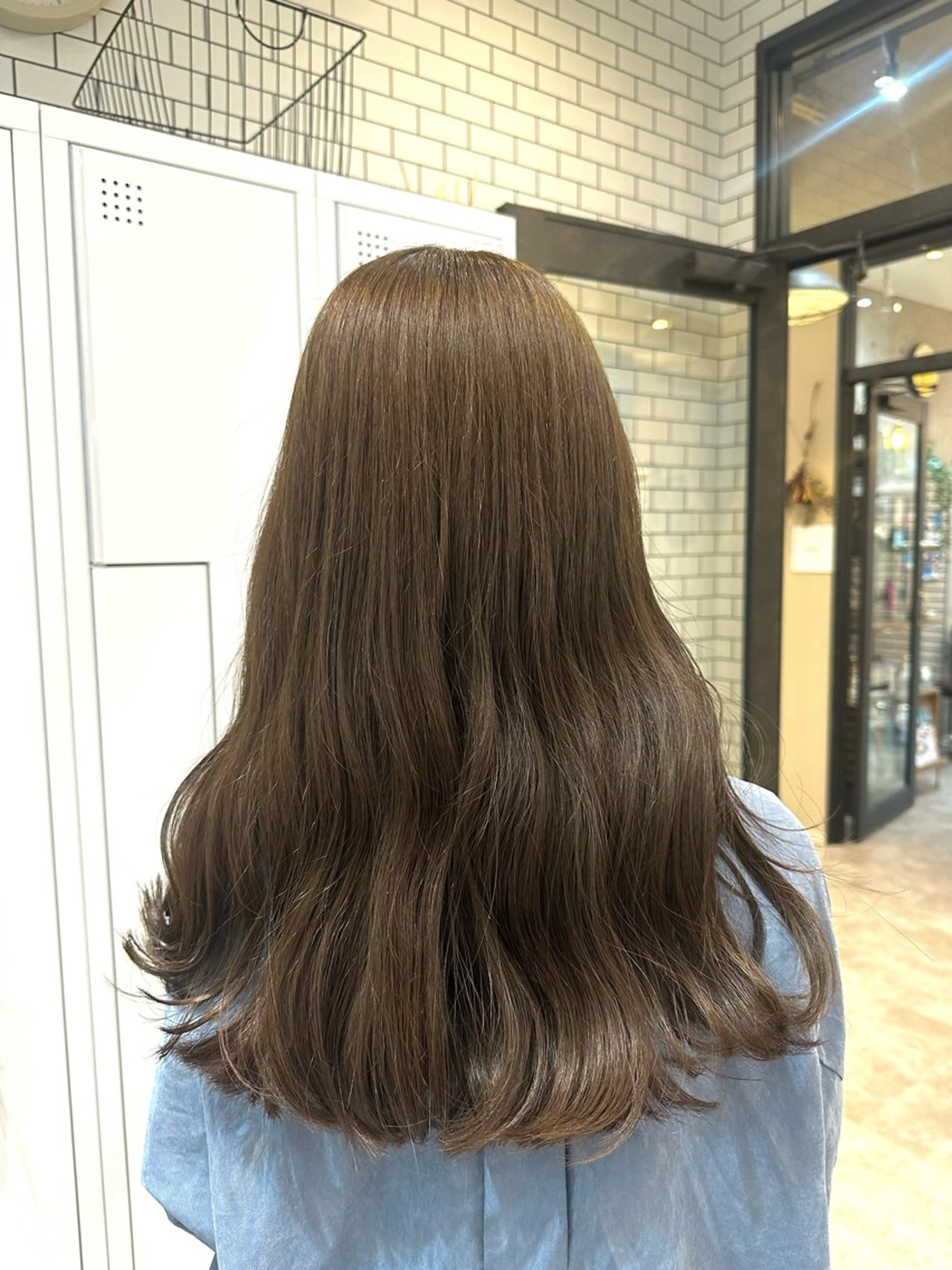 ロング カラー カット ヘアカラー Sara newi 🎀透明感🎀のヘアスタイル