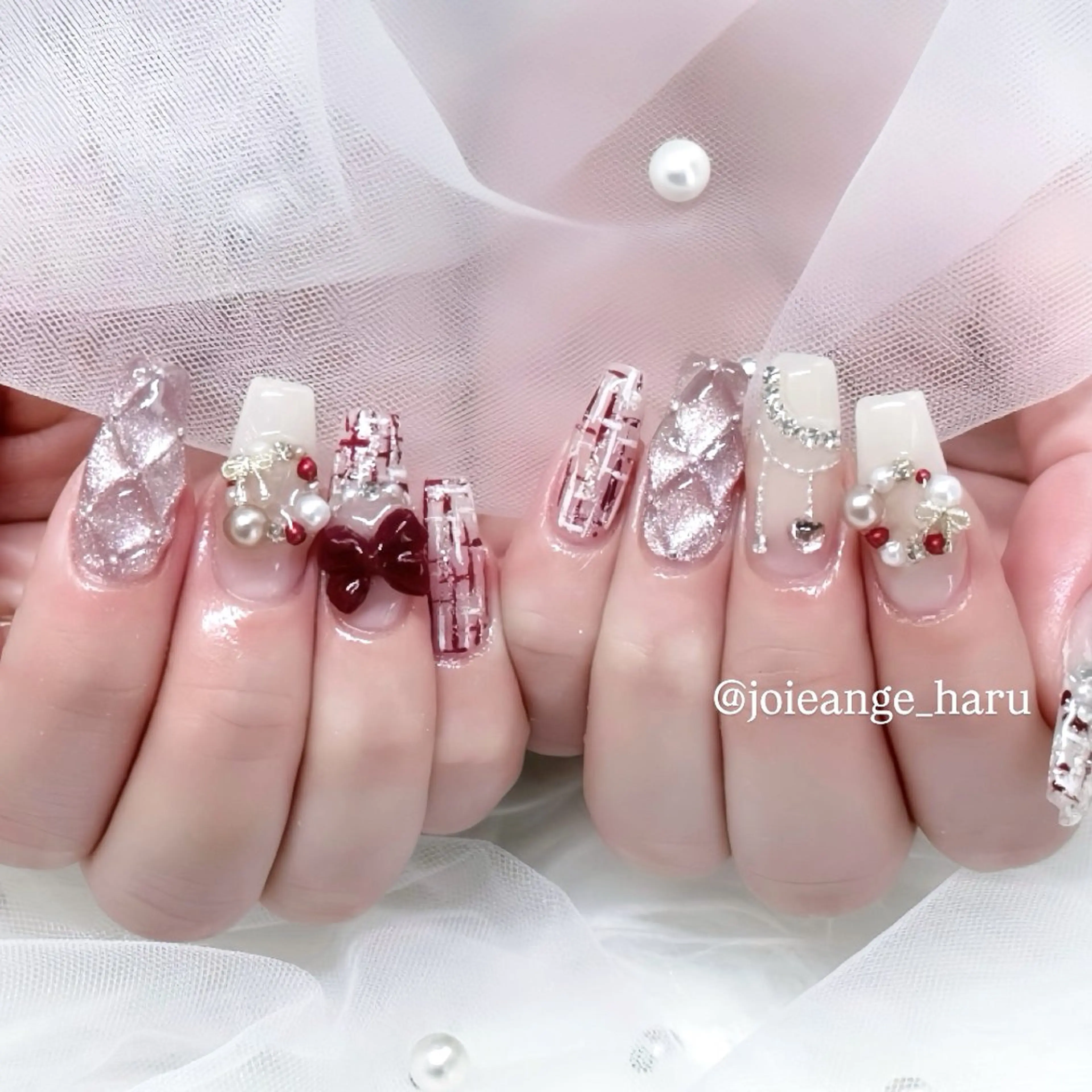 ネイル ハンドネイル ハンドケア Y.Haru joieangeのネイルデザイン