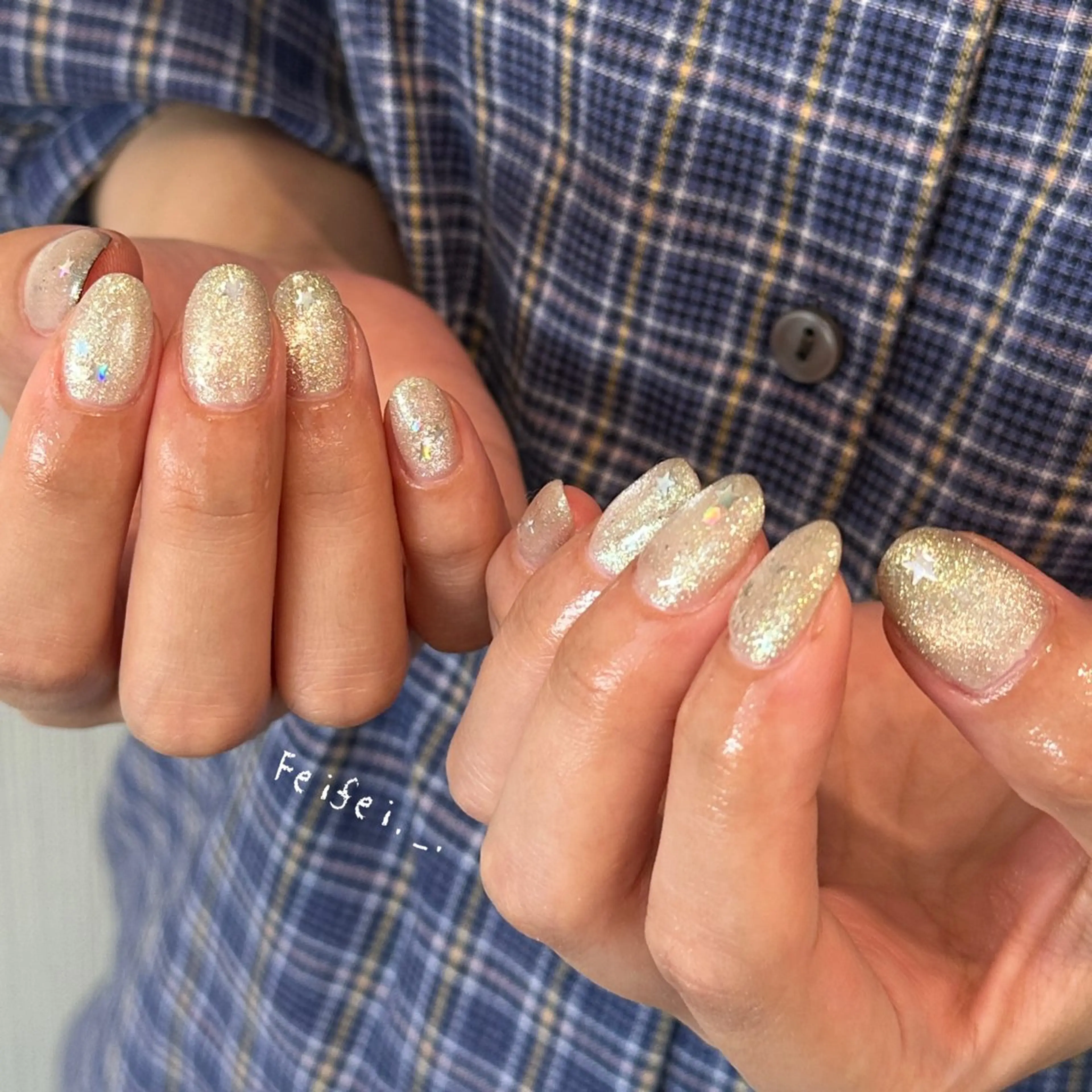 ネイル ハンドネイル 🎀 Hiyubi._.nail 🫧所属・🎀フェイ フェイ🫧💗のネイルデザイン