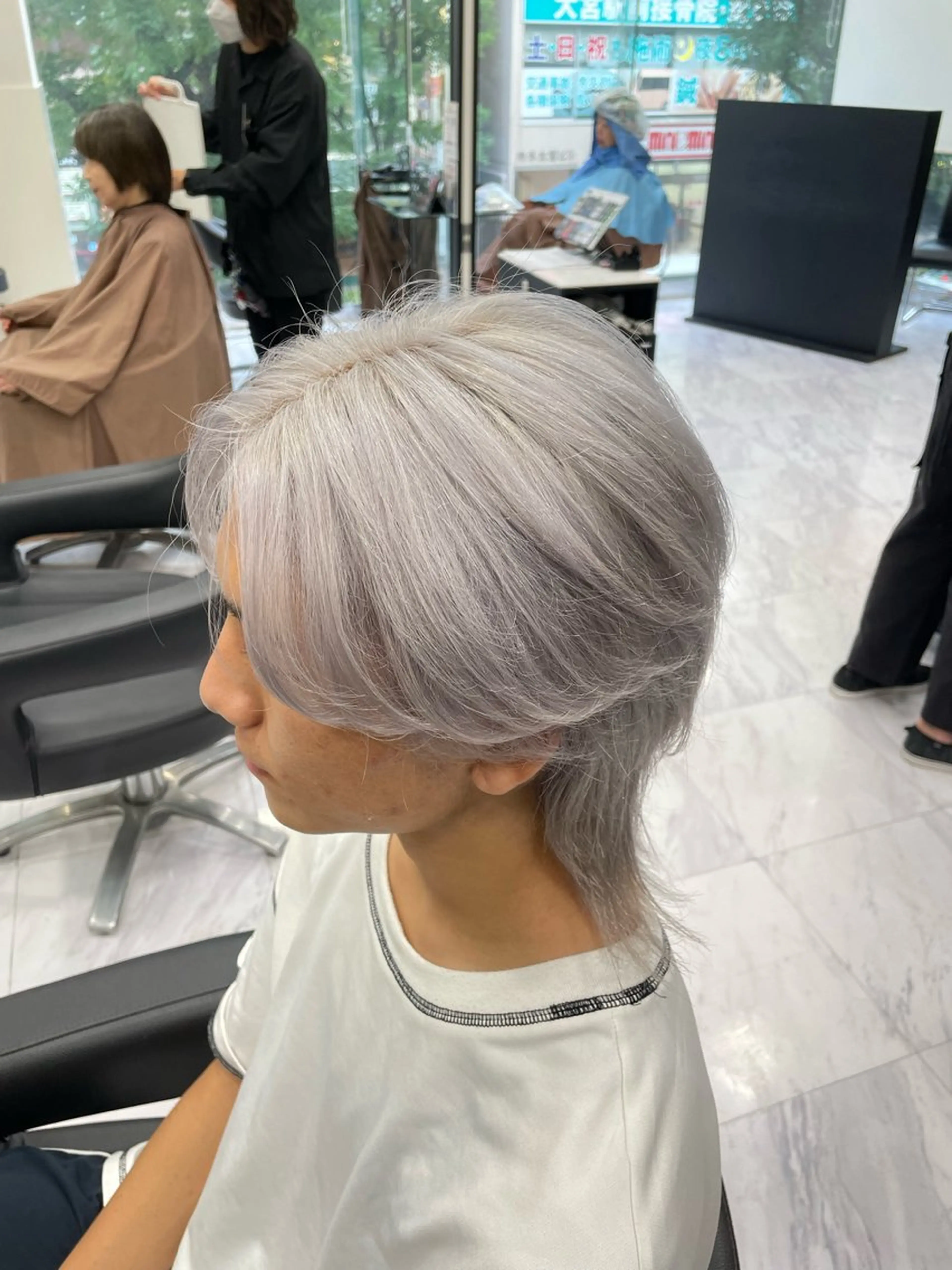 カラー メンズ 🐥くまがい💛 ダブルカラー／パーマのヘアスタイル