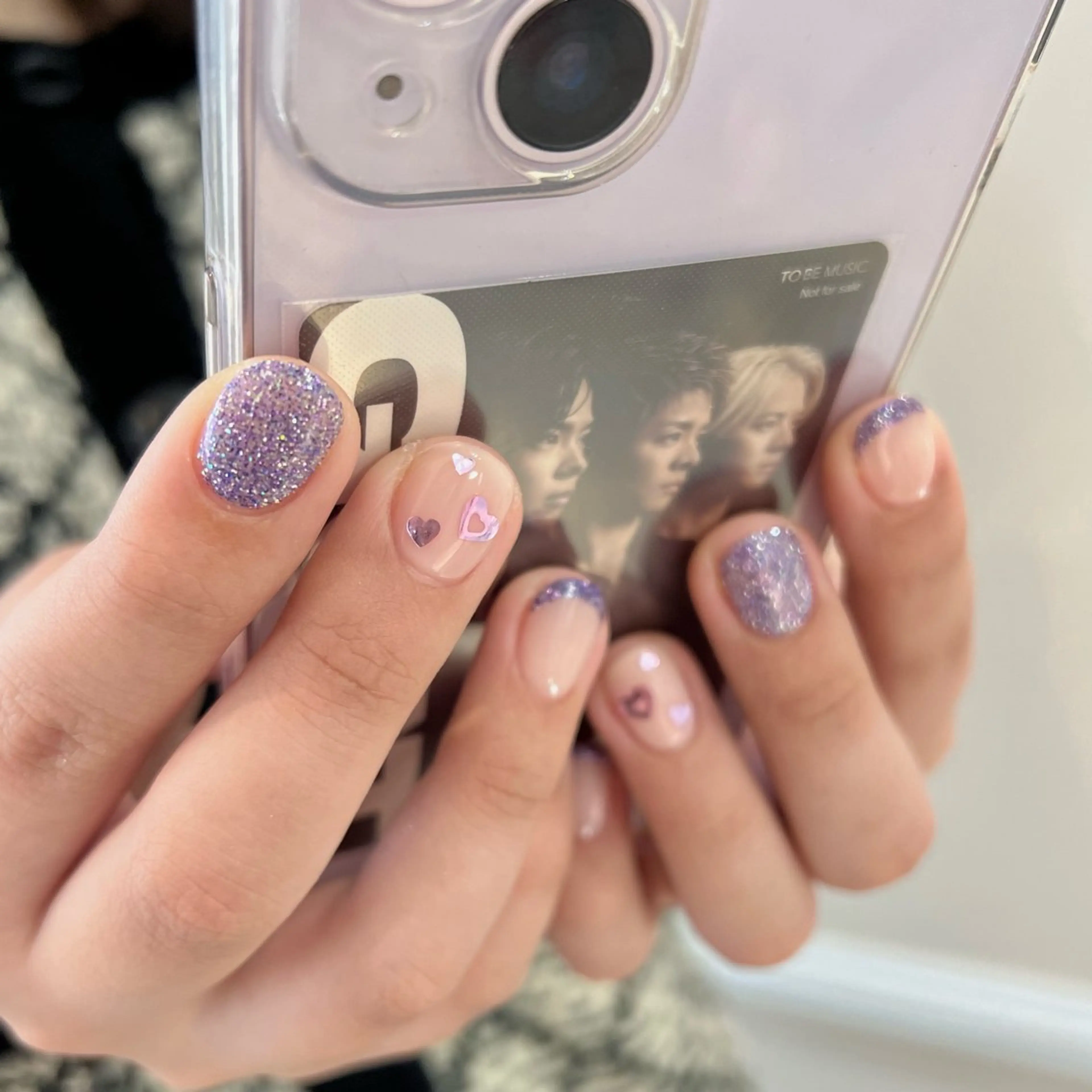 ネイル ハンドネイル 🎀チーク/ちゅるん 🫧chisa🎀のネイルデザイン