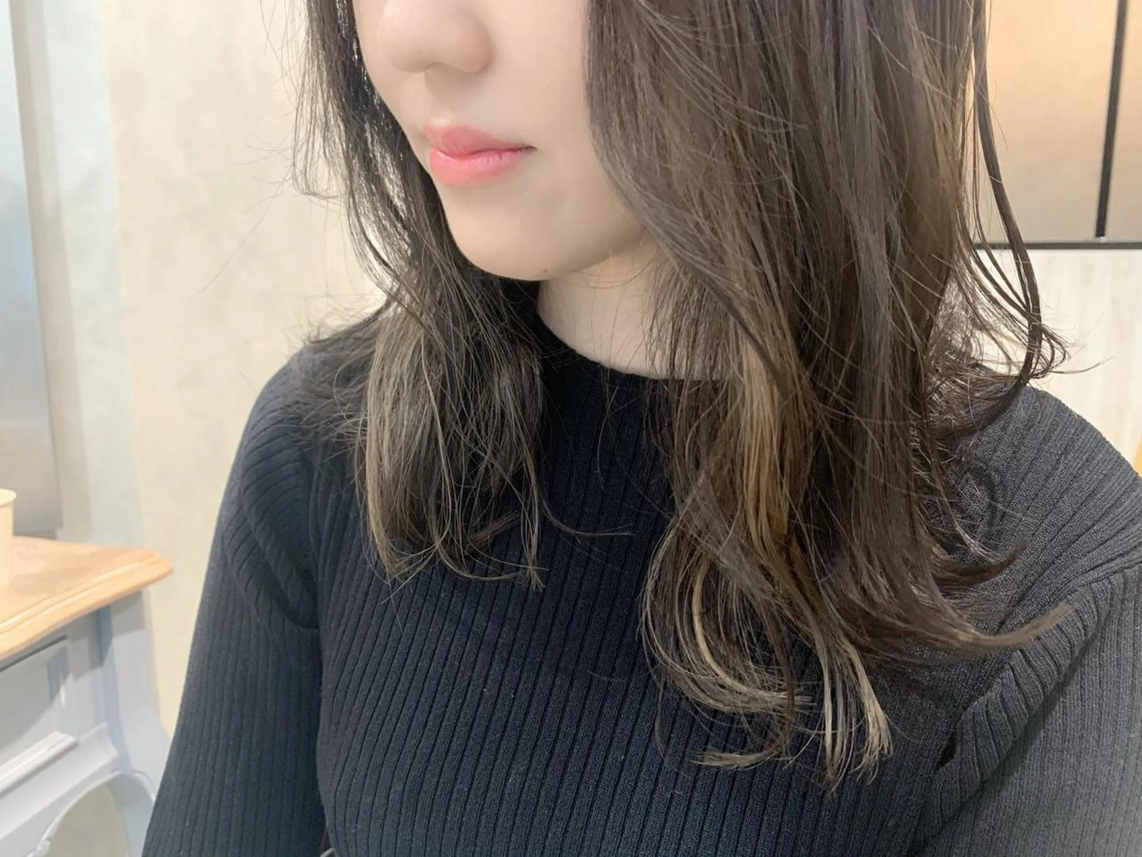 ミディアム カラー インナーカラー EMANON天神所属・Hitomi Ezakiのヘアスタイル