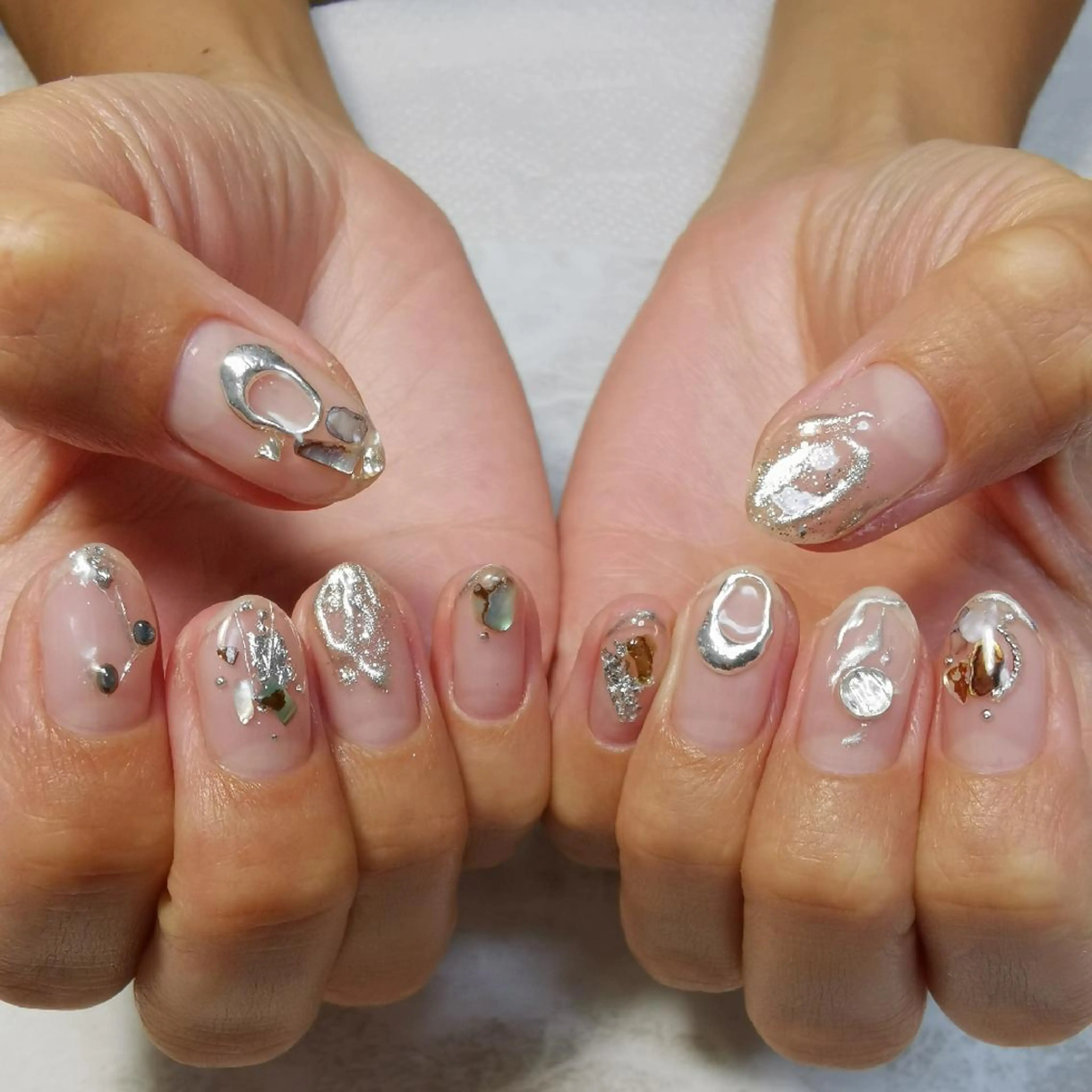 ネイル ニュアンスネイル ハンドネイル reve あやののネイルデザイン