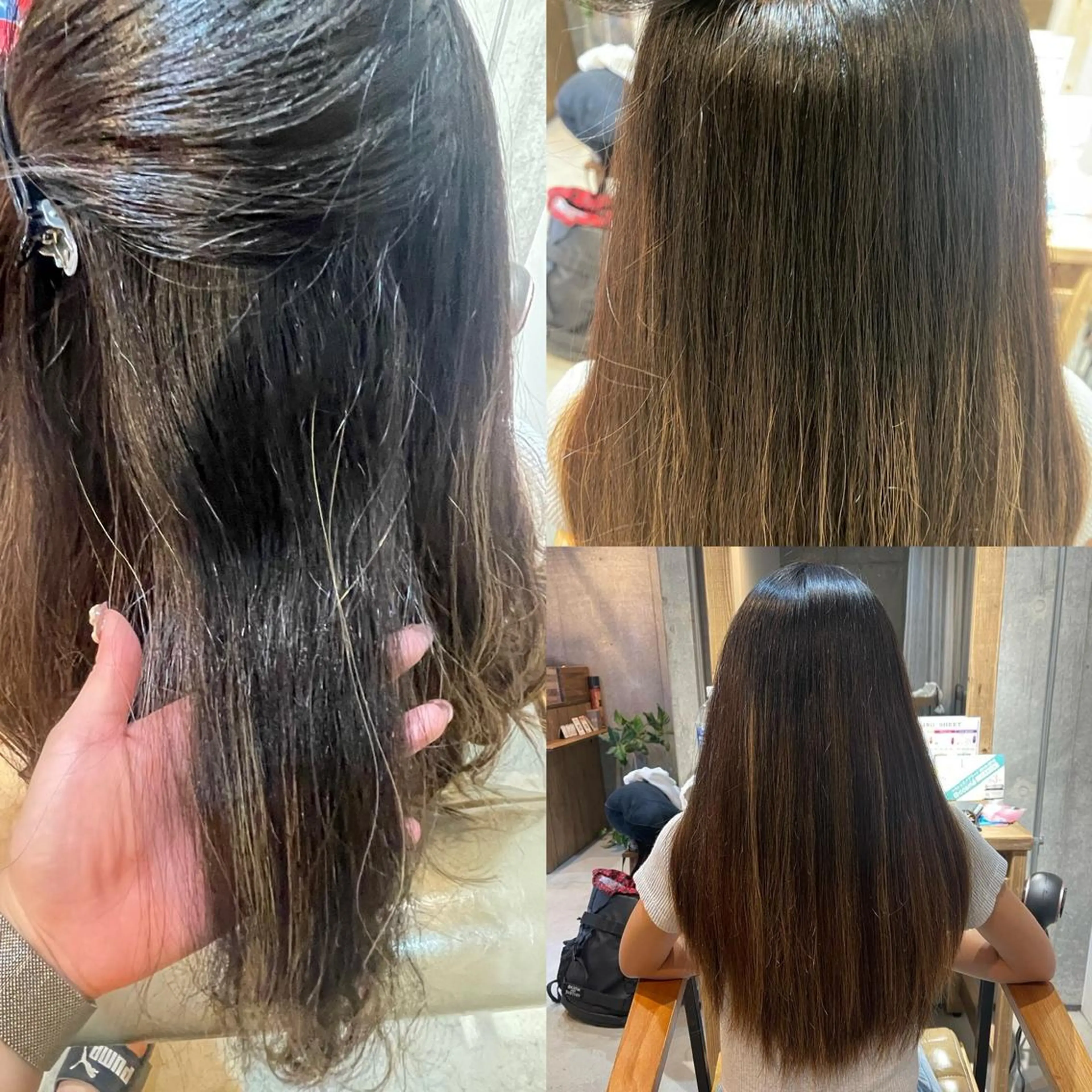 ロング カット 縮毛矯正 トリートメント ボブ/インナーカラー ショート/佐野祥子のヘアスタイル