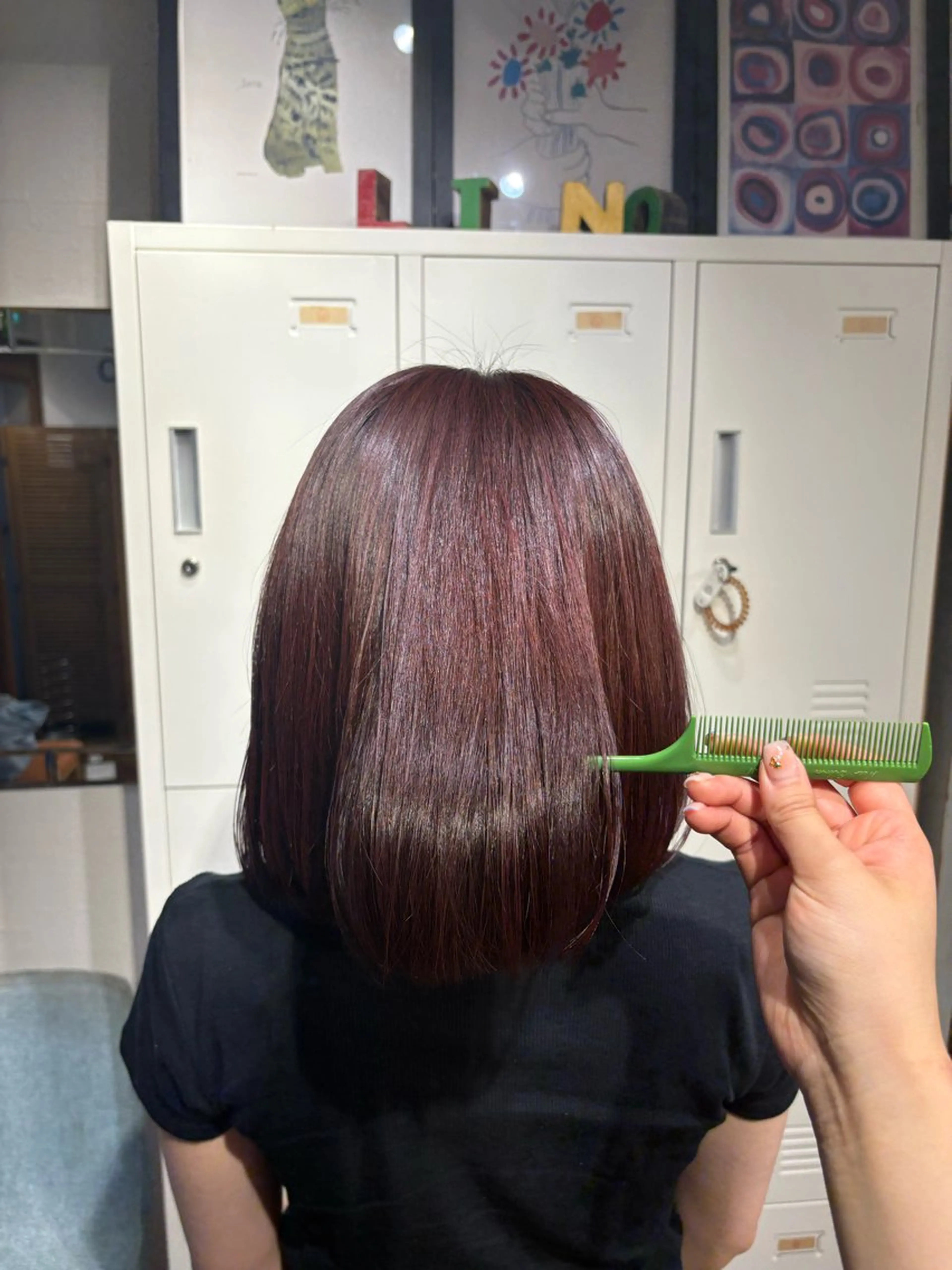 ミディアム カラー ヘアカラー カットモデル募集中 /gima🌱のヘアスタイル