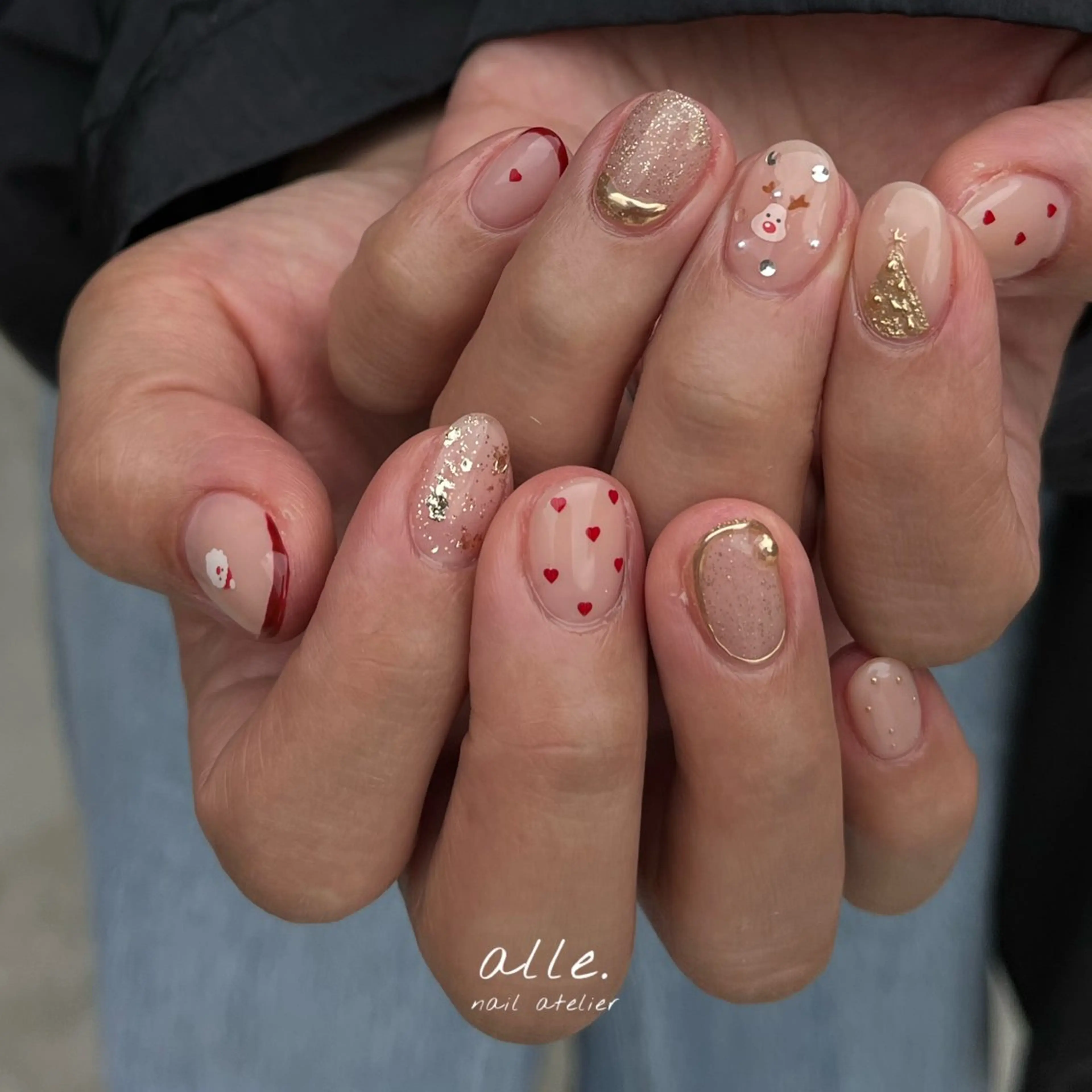 ネイル ハンドネイル atelier alle.のネイルデザイン