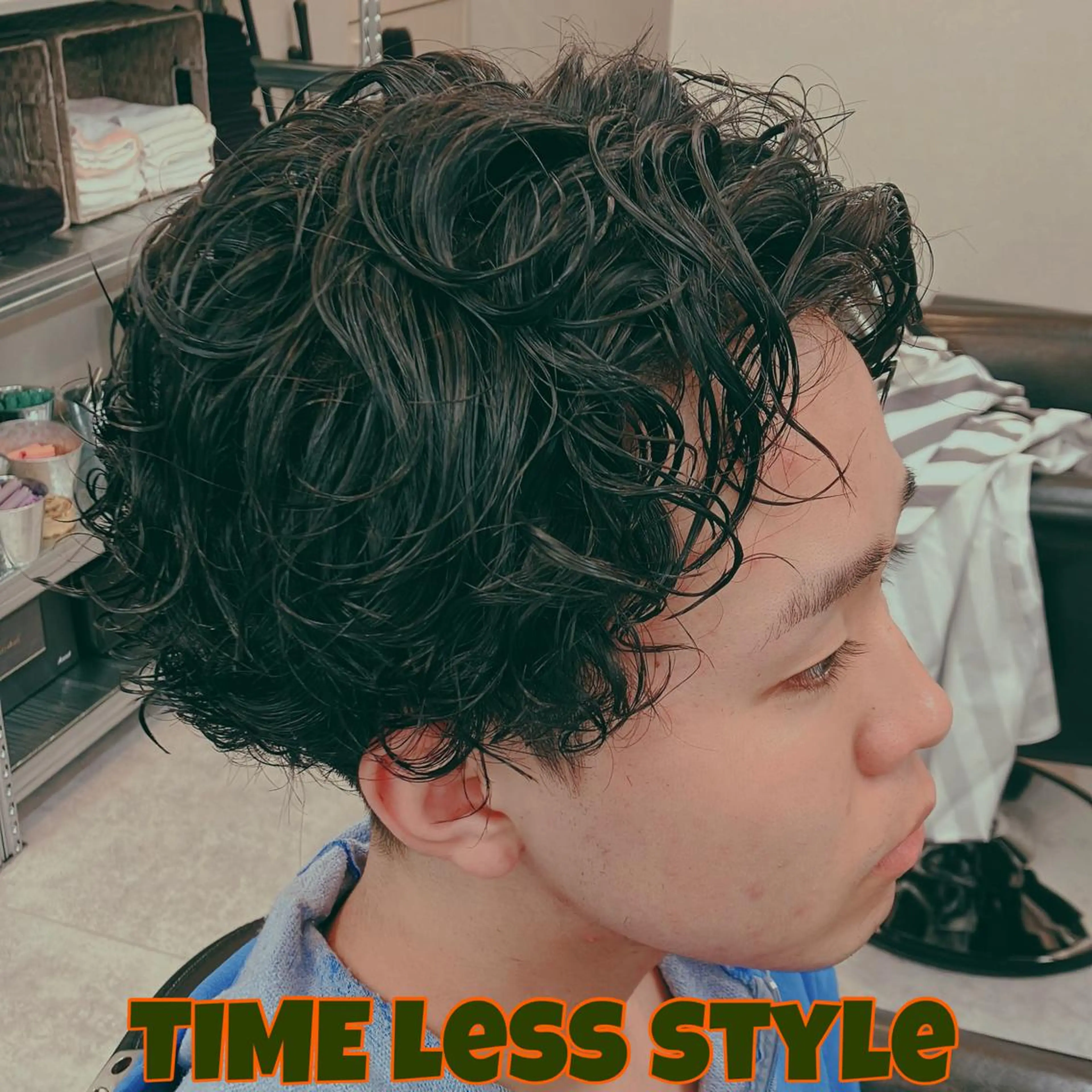 パーマ メンズ メンズパーマ Back  bone barberのヘアスタイル