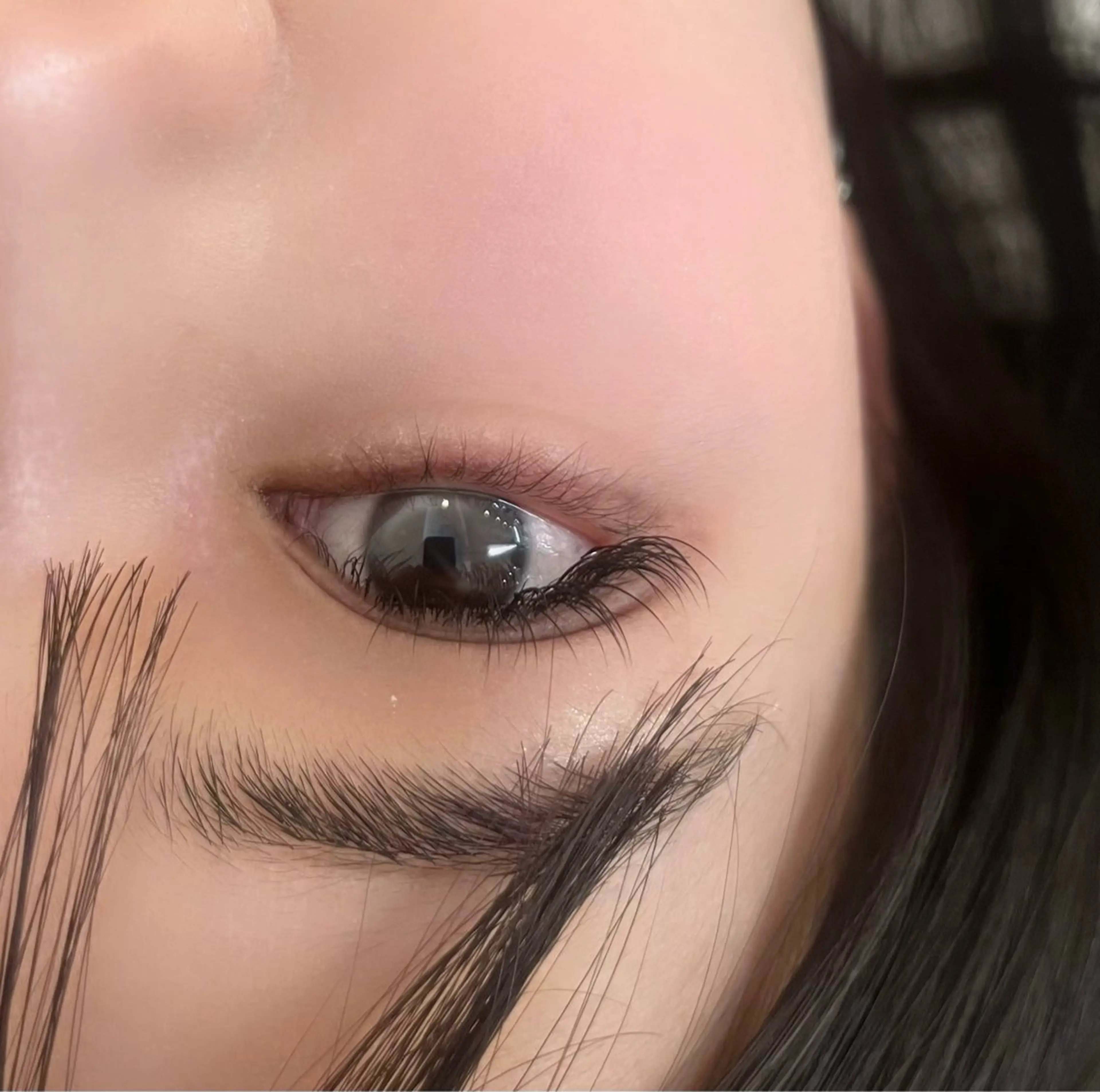 マツエク・マツパ Jカール セクシー 透明感カラー/京都 /Himari🩶のヘアスタイル