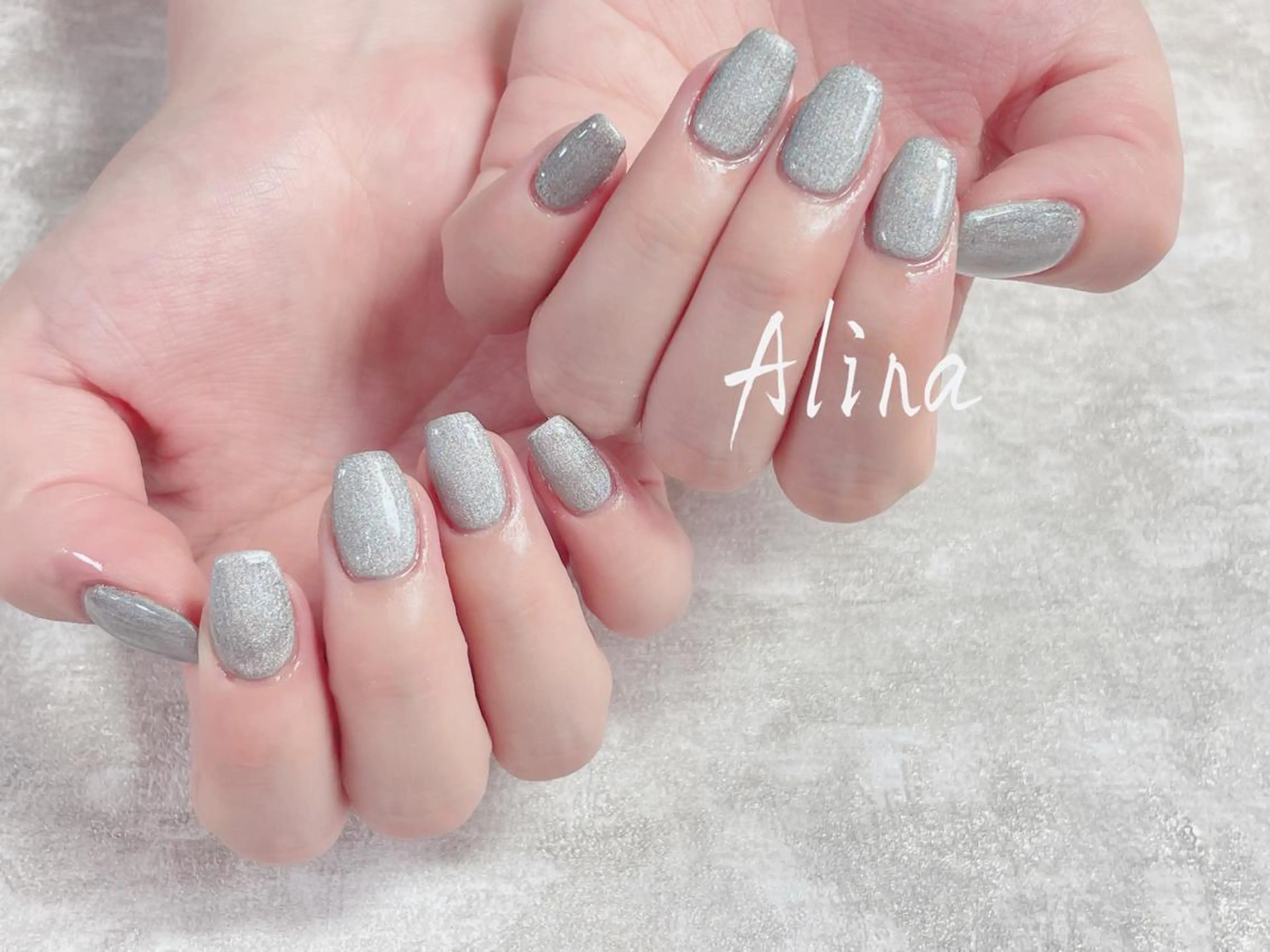 ショート Alina エリナのネイルデザイン