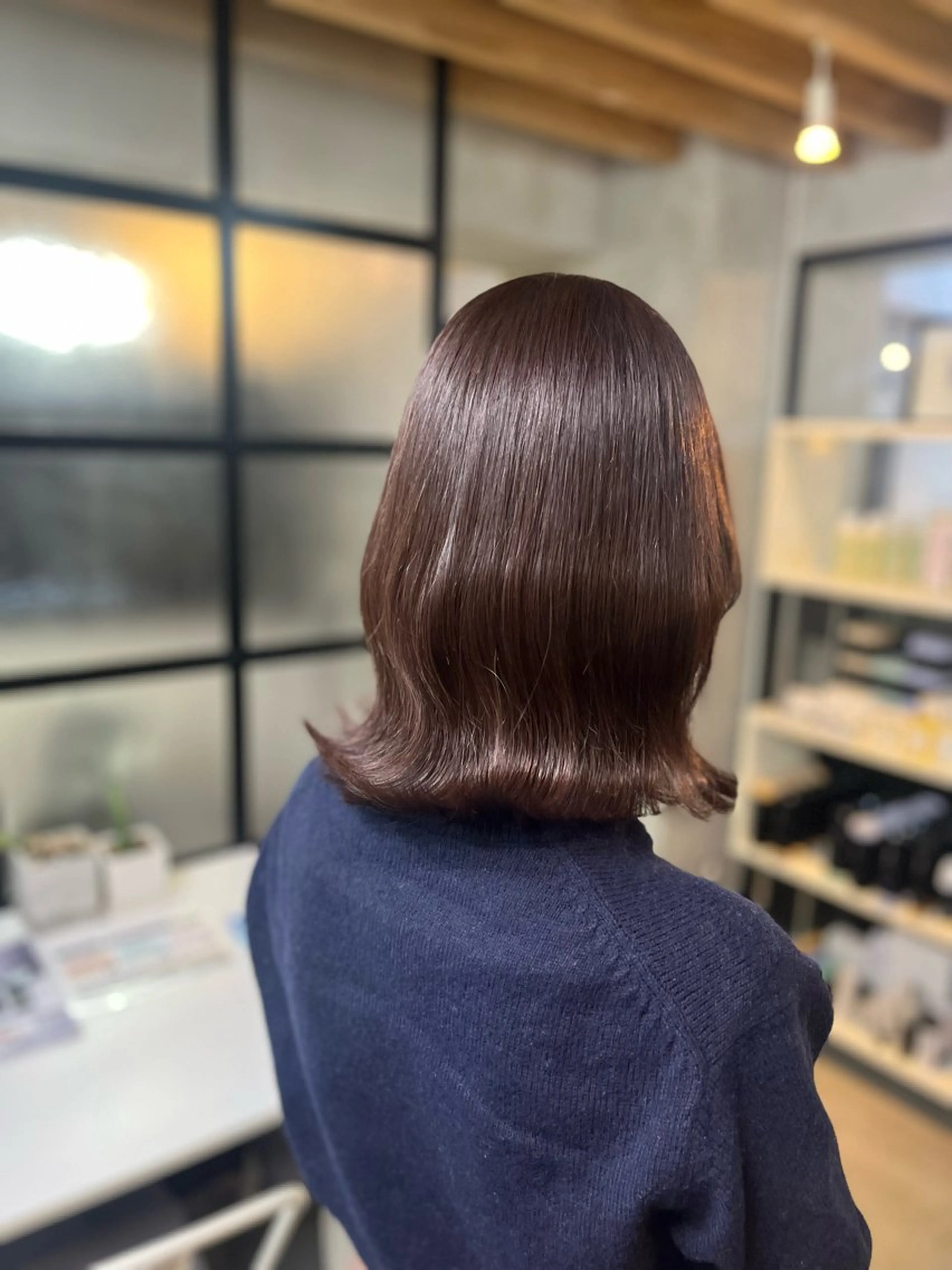 カラー ブラウンカラー ピンクカラー ヘアカラー 髪質改善／縮毛矯正 関根青葉のヘアスタイル