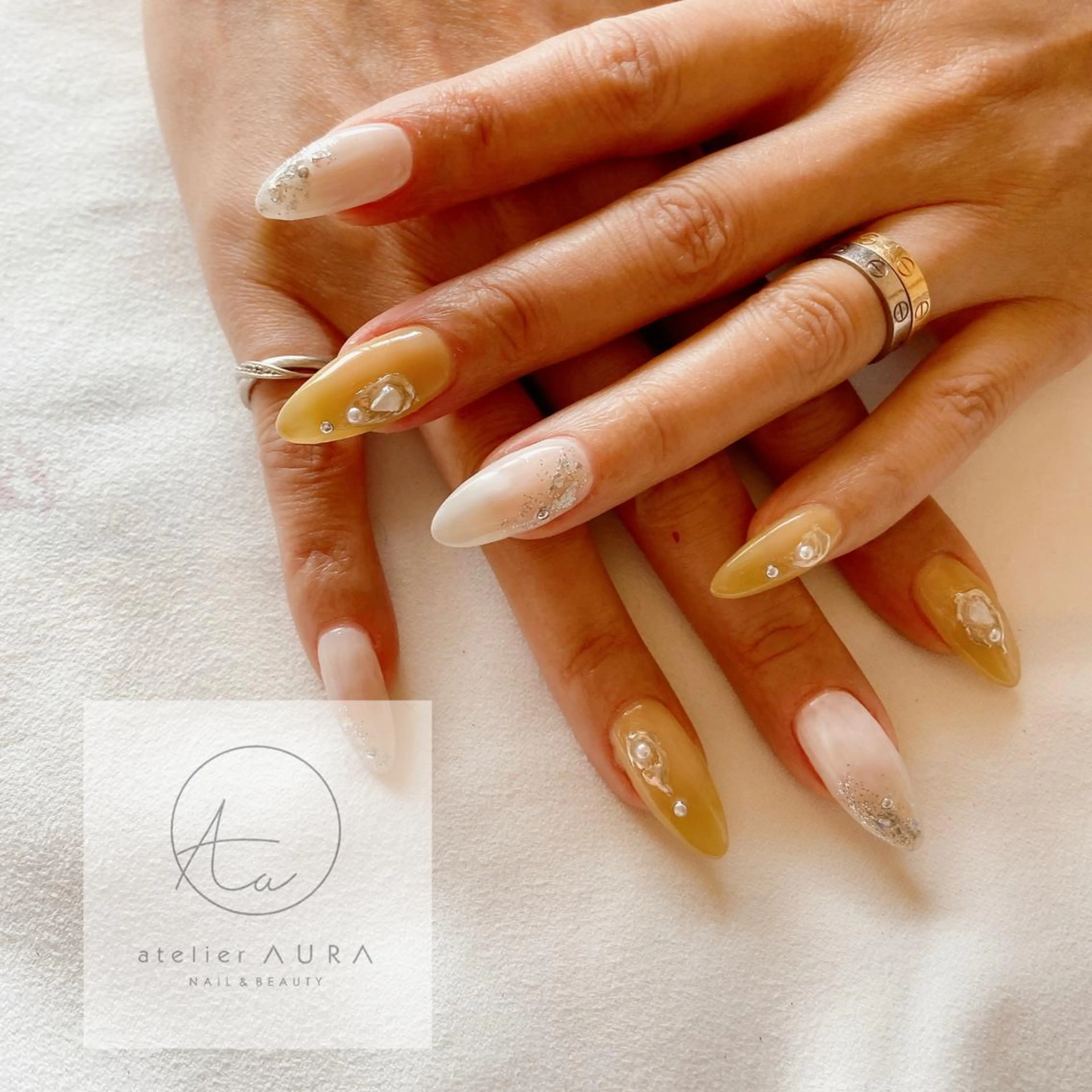 ネイル atelier AURA ｱﾄﾘｴ ｱｳﾗ所属・atelier AURAのネイルデザイン