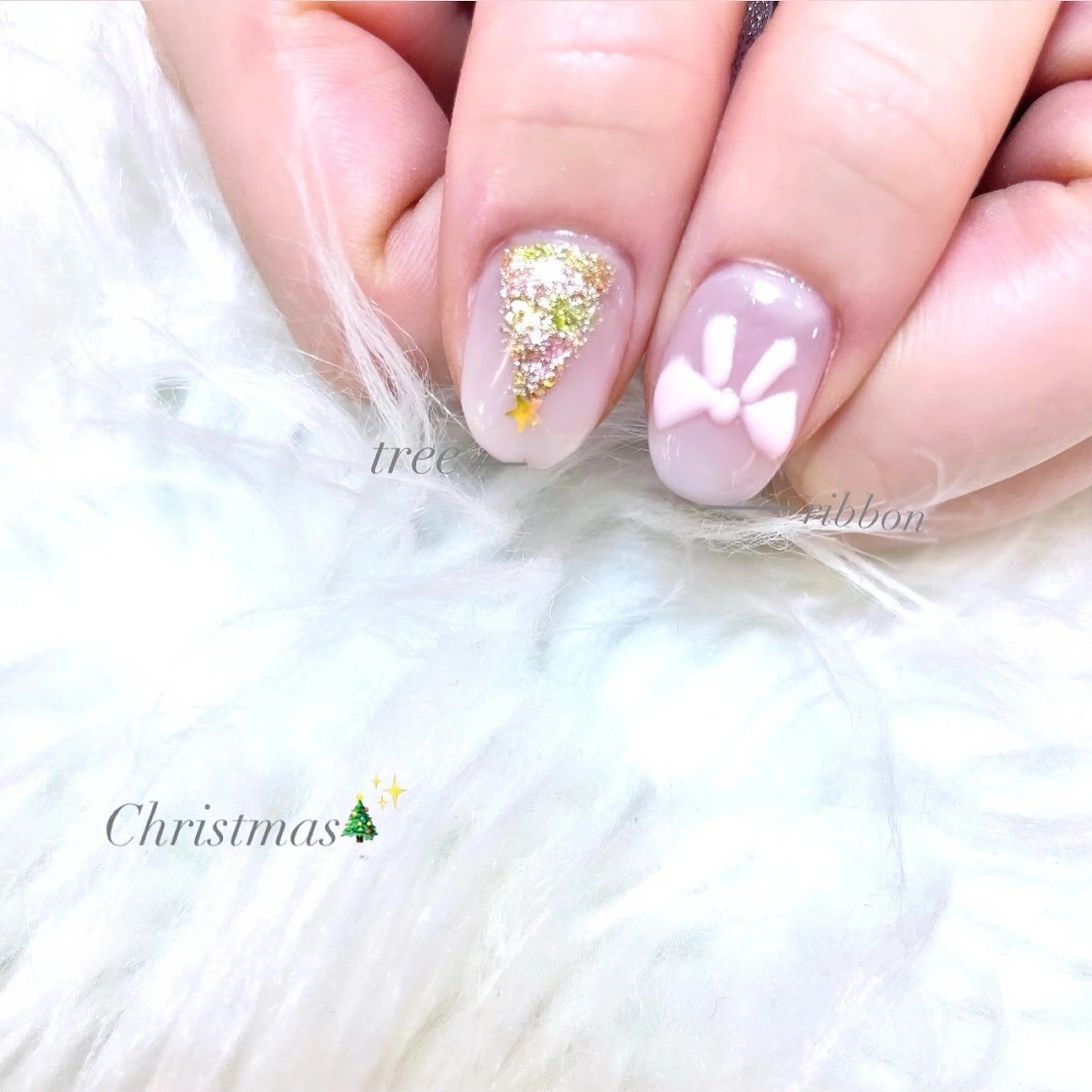 ネイル ハンドネイル キラオメ Neneのネイルデザイン