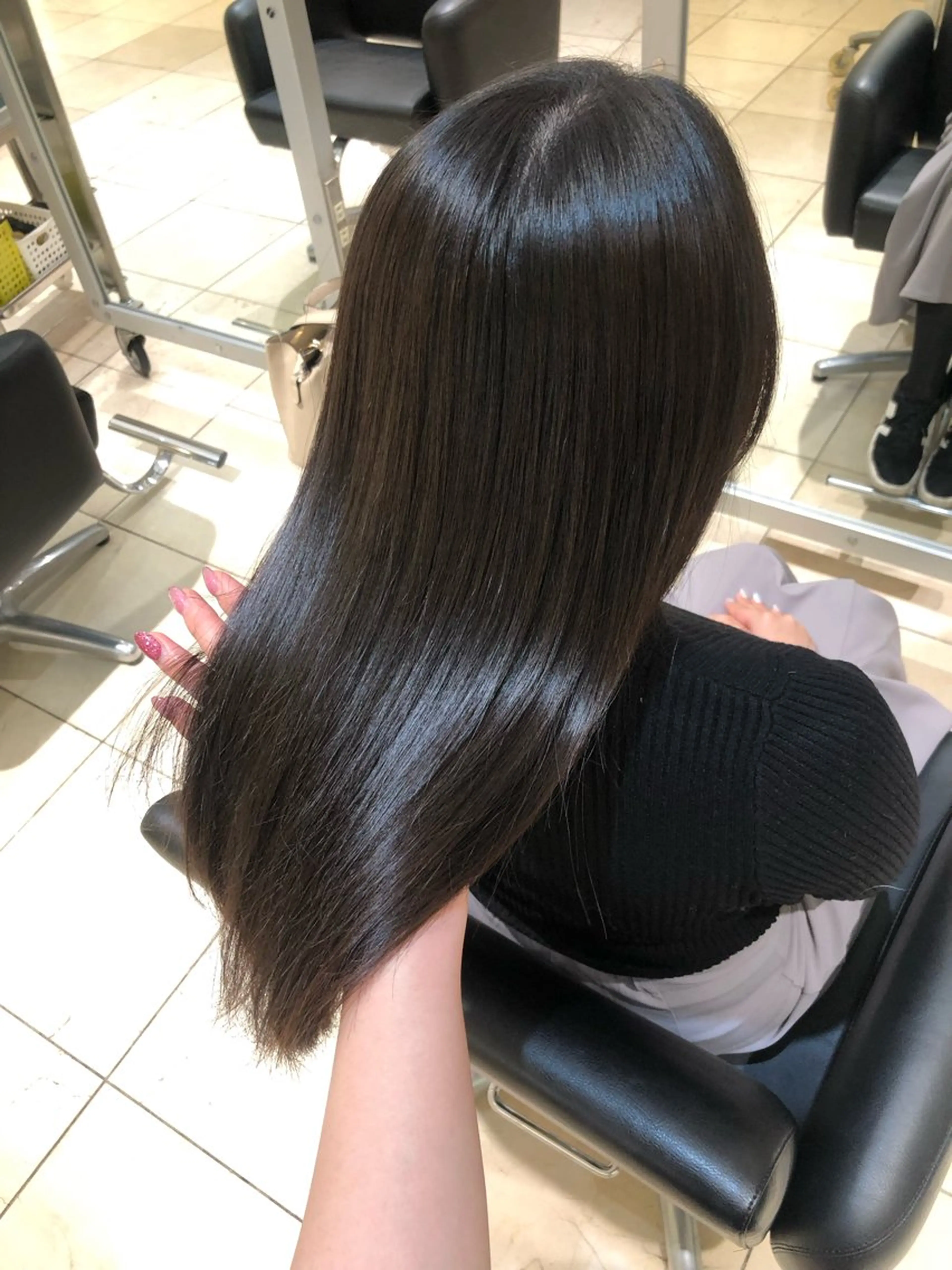 ロング Lond  vallee 渋谷店所属・髪質改善/縮毛矯正 /艶カラー/瑞月🌙のヘアスタイル