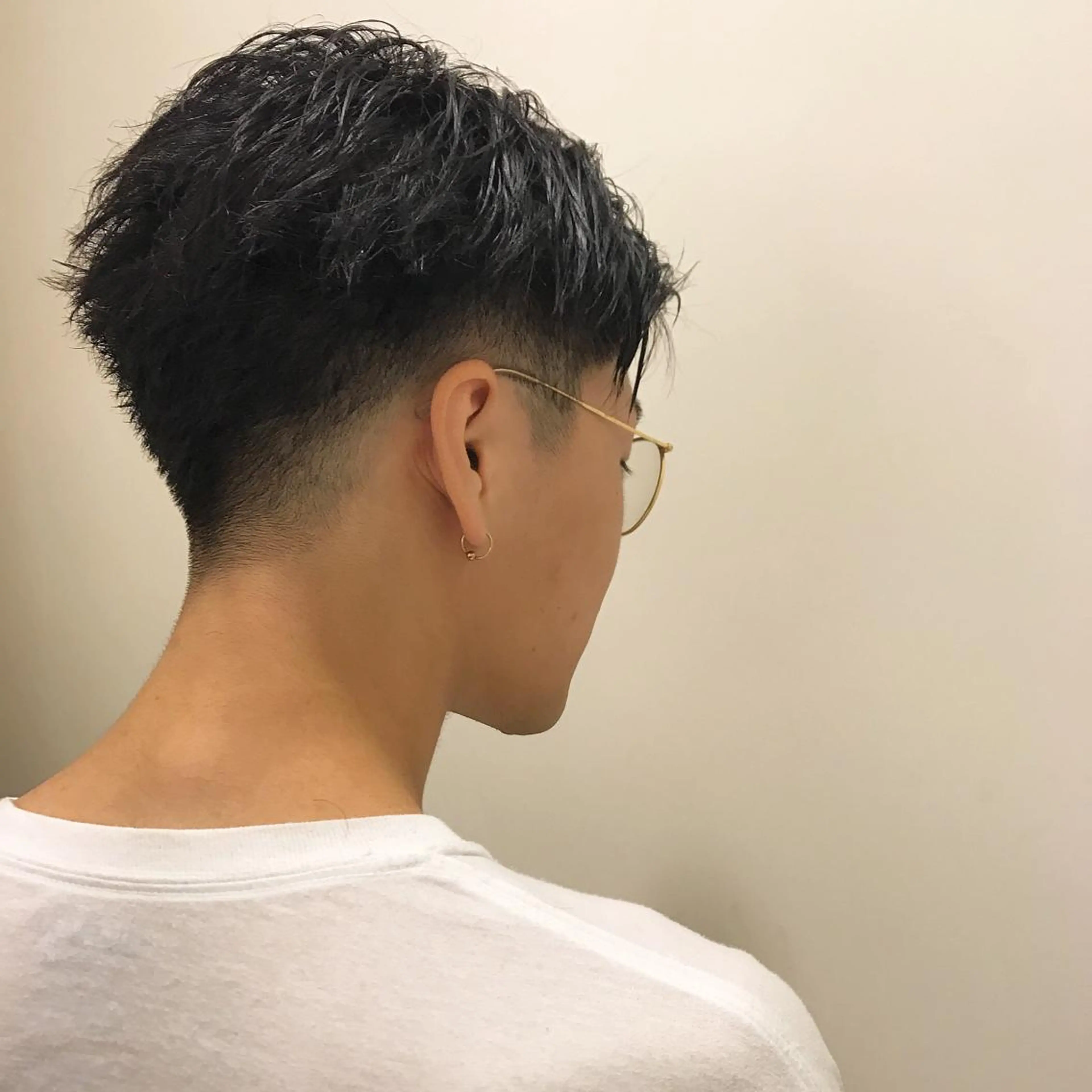 ショート カラー メンズ トリートメント カット 平内 賢人のヘアスタイル