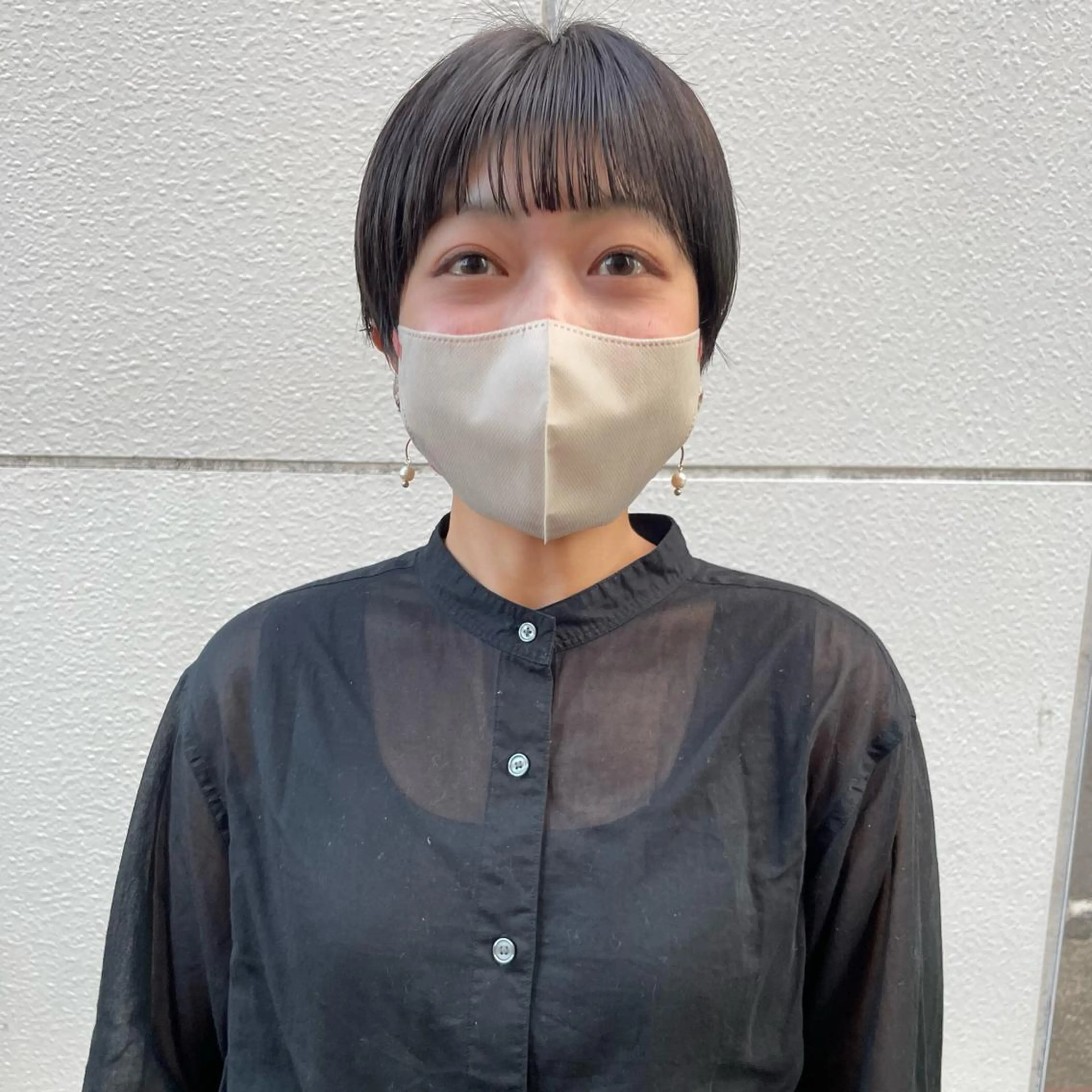 ショート カラー ヘアカラー トリートメント 高橋 みく/ minim 暖色のヘアスタイル