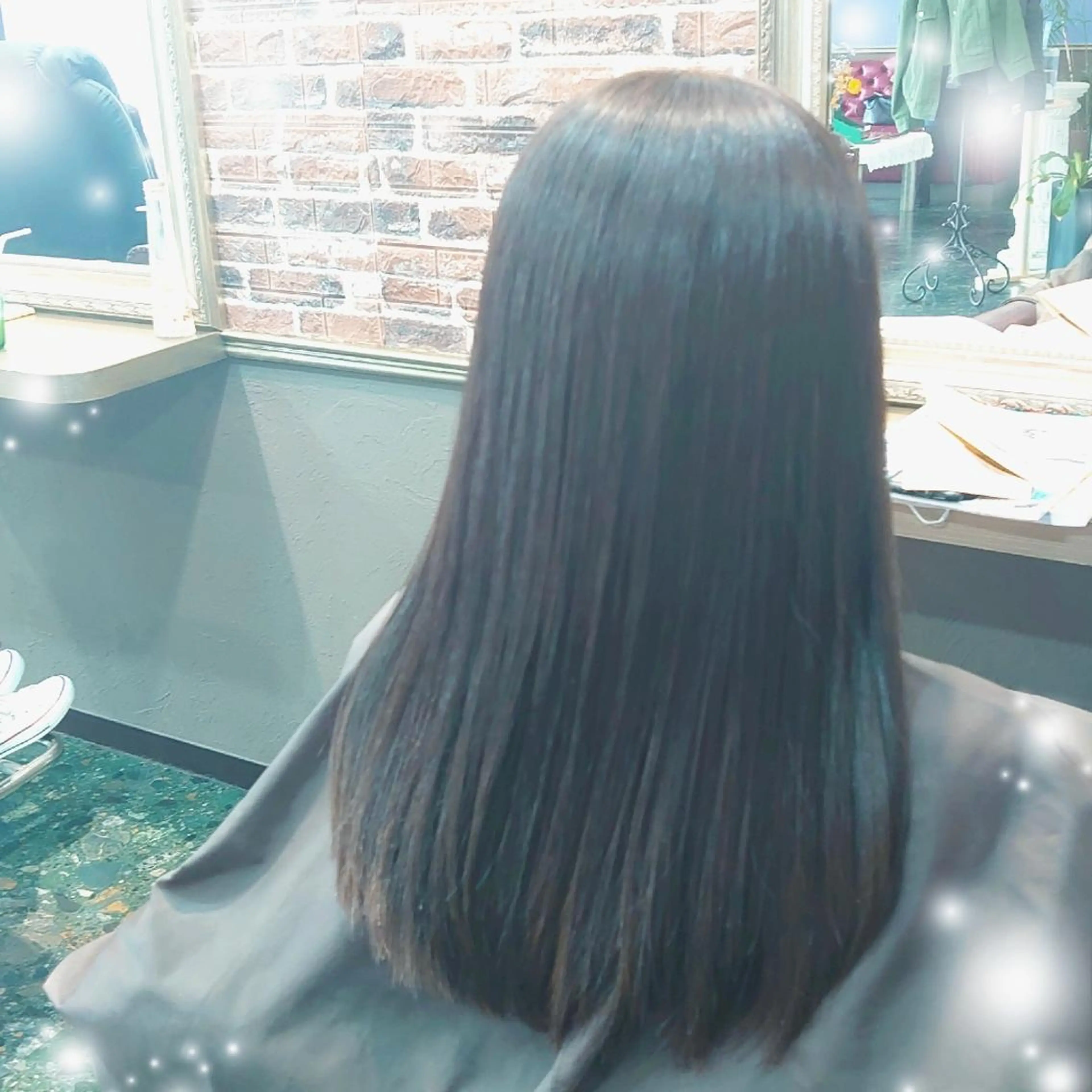 セミロング アッシュ アートサロン ロゼ　AIのマツエク・マツパデザイン