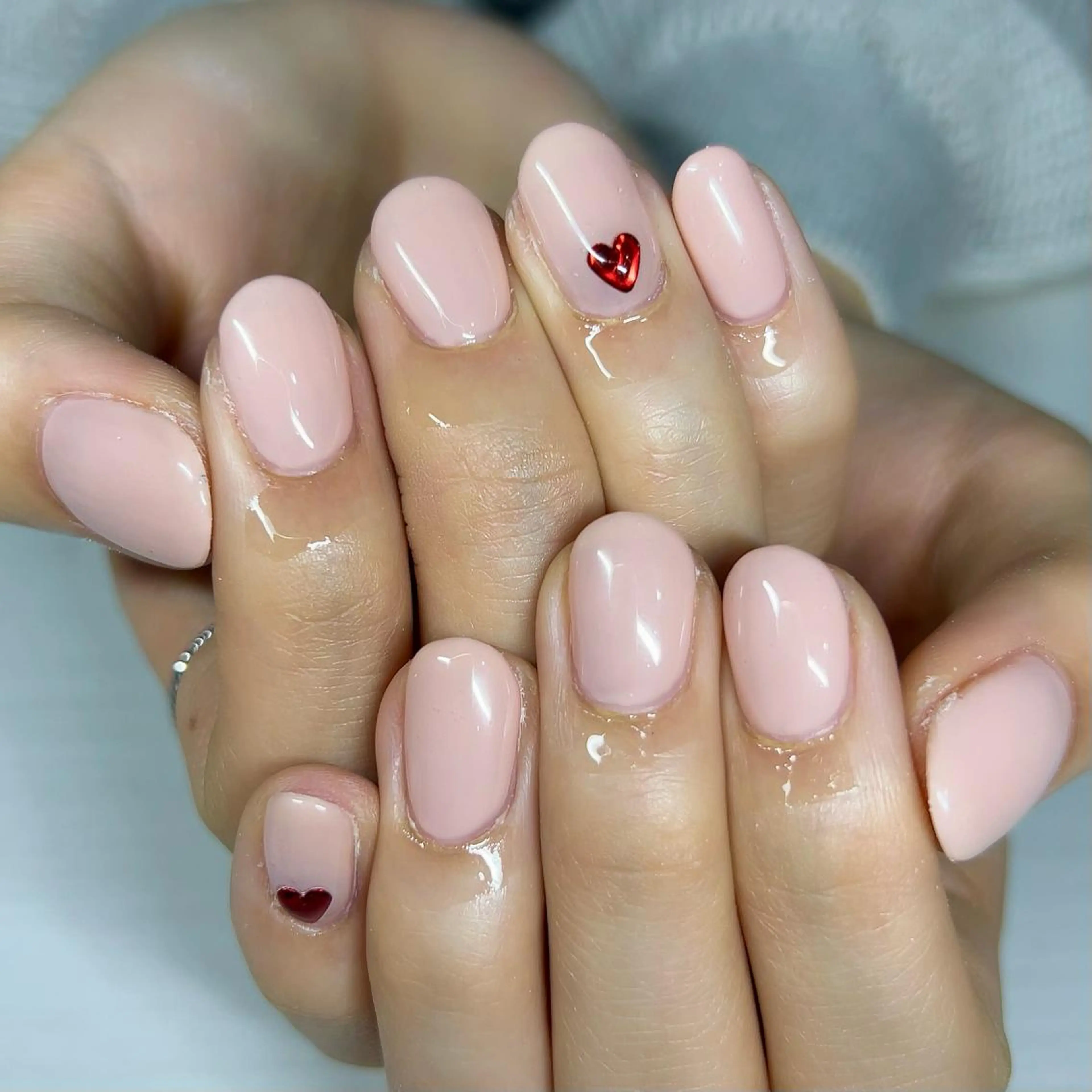 ネイル シンプルネイル ハンドネイル 【Yappy🌈】 💖P-tanaのネイルデザイン