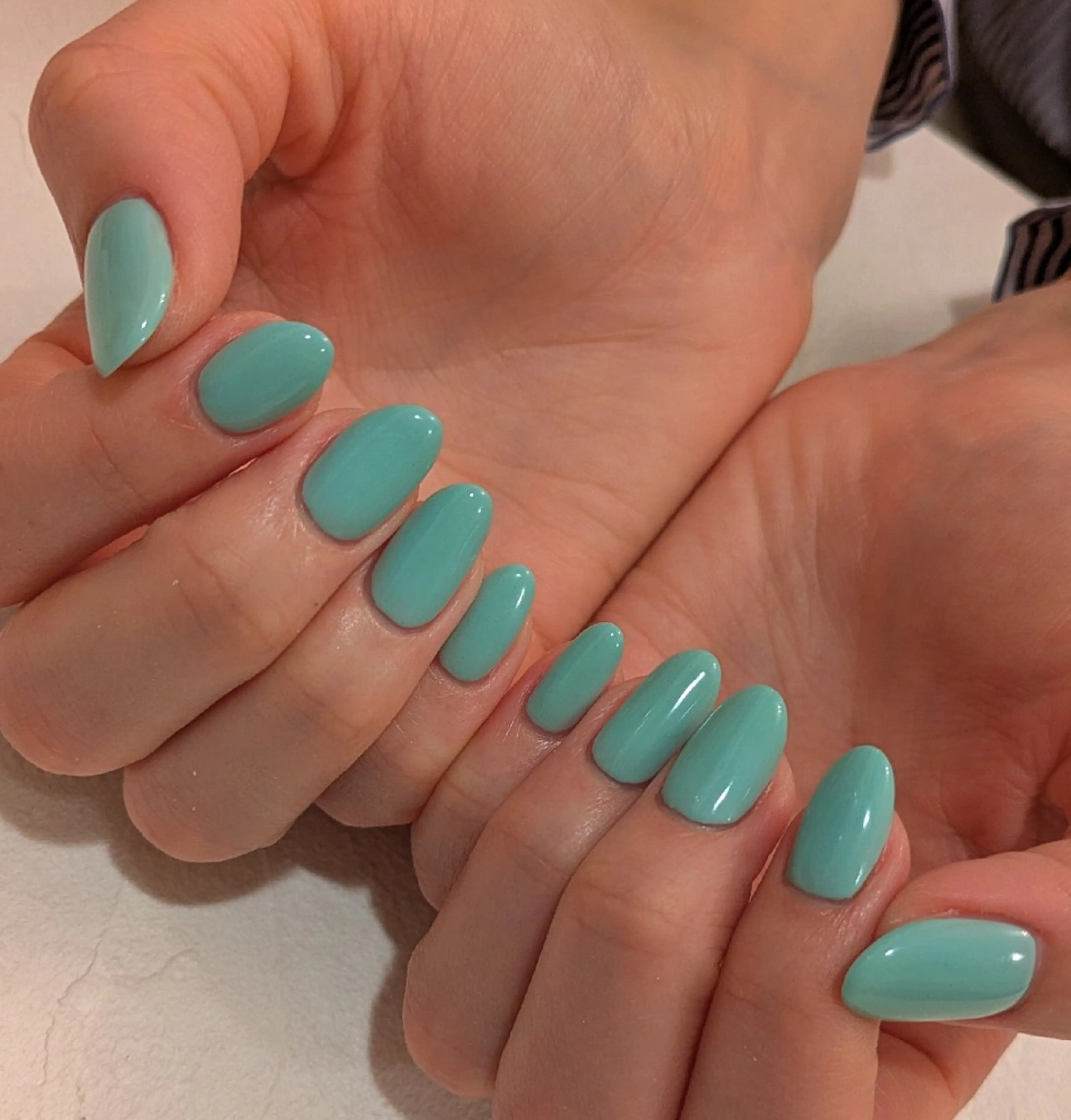 ネイル ワンカラーネイル ジェヌインネイル 河内のネイルデザイン