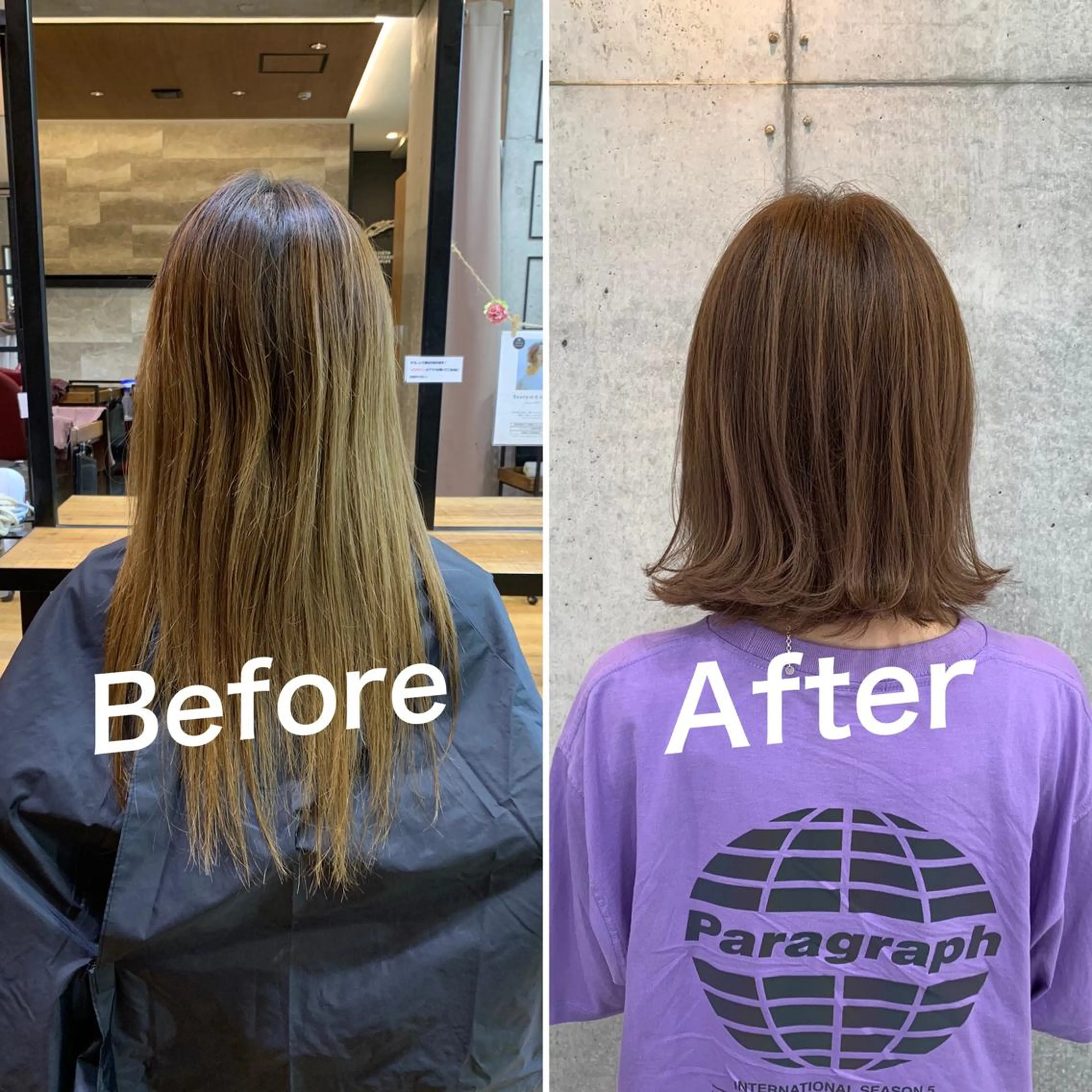 ミディアム カット ヘアカラー 佐瀬竜矢PRIMAL /portのヘアスタイル