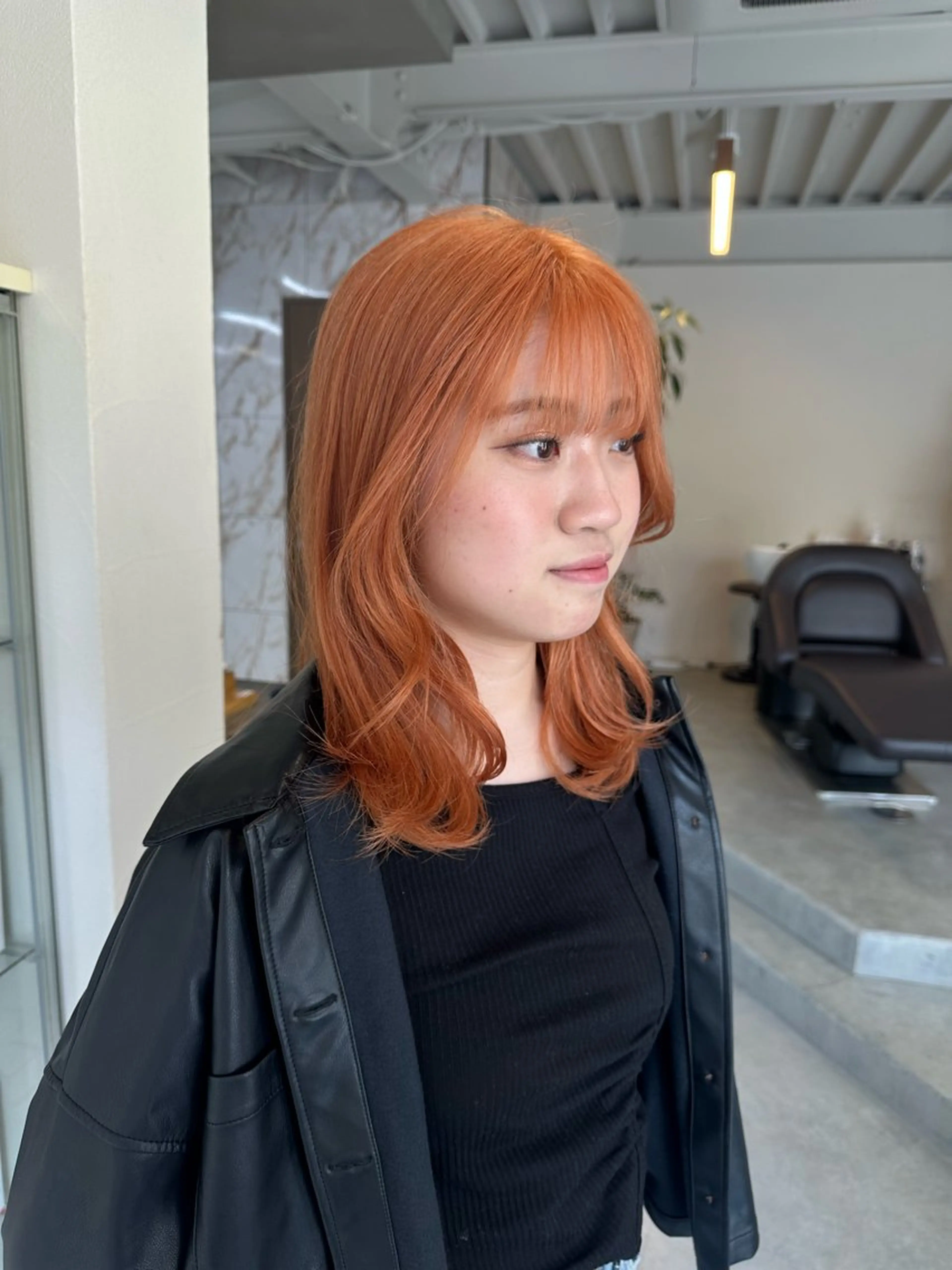 ミディアム カラー カット ヘアカラー トリートメント ❄️中川 慎之介❄️のヘアスタイル