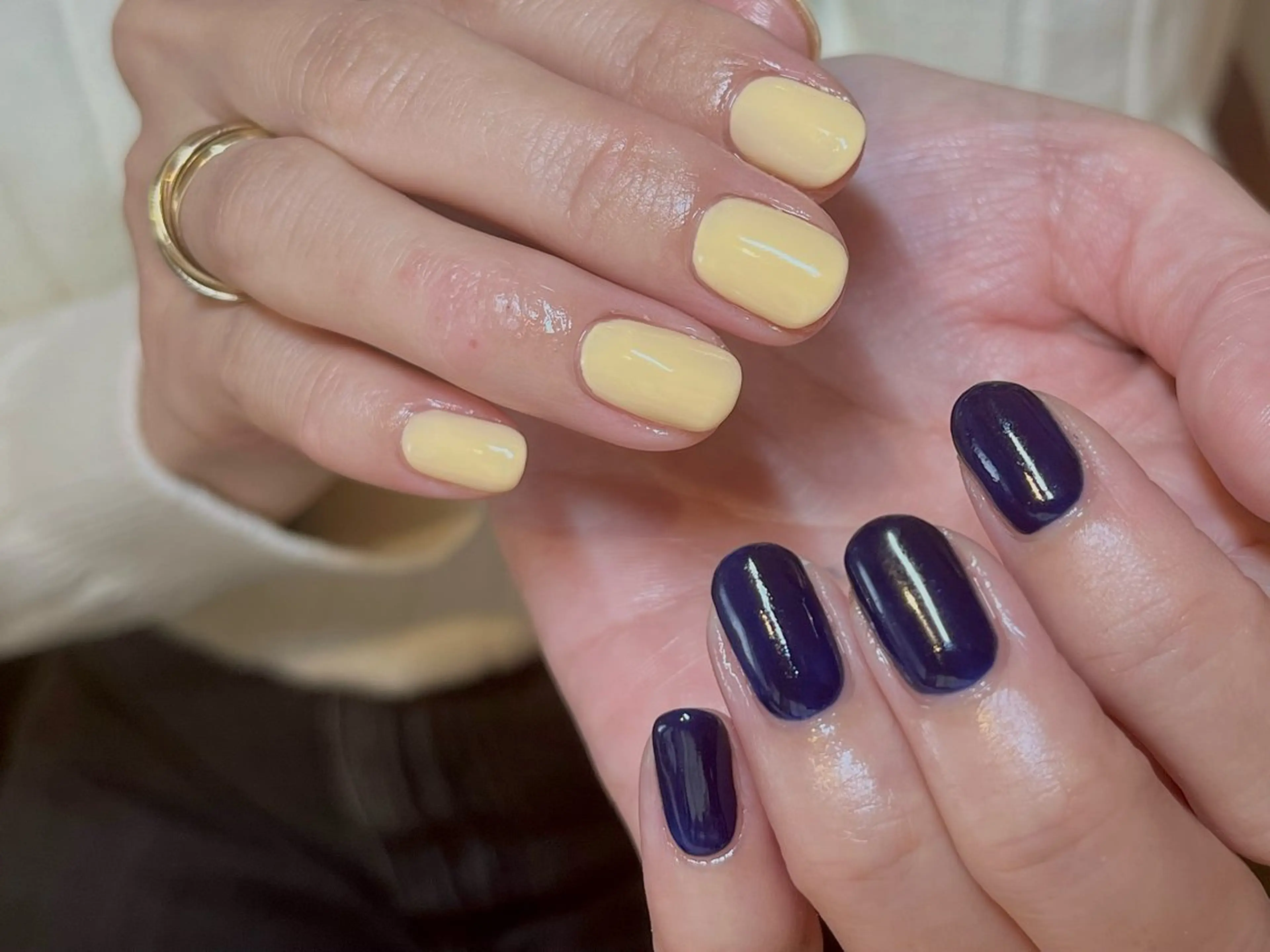 ネイル 黄色 Nagashima sanaのネイルデザイン