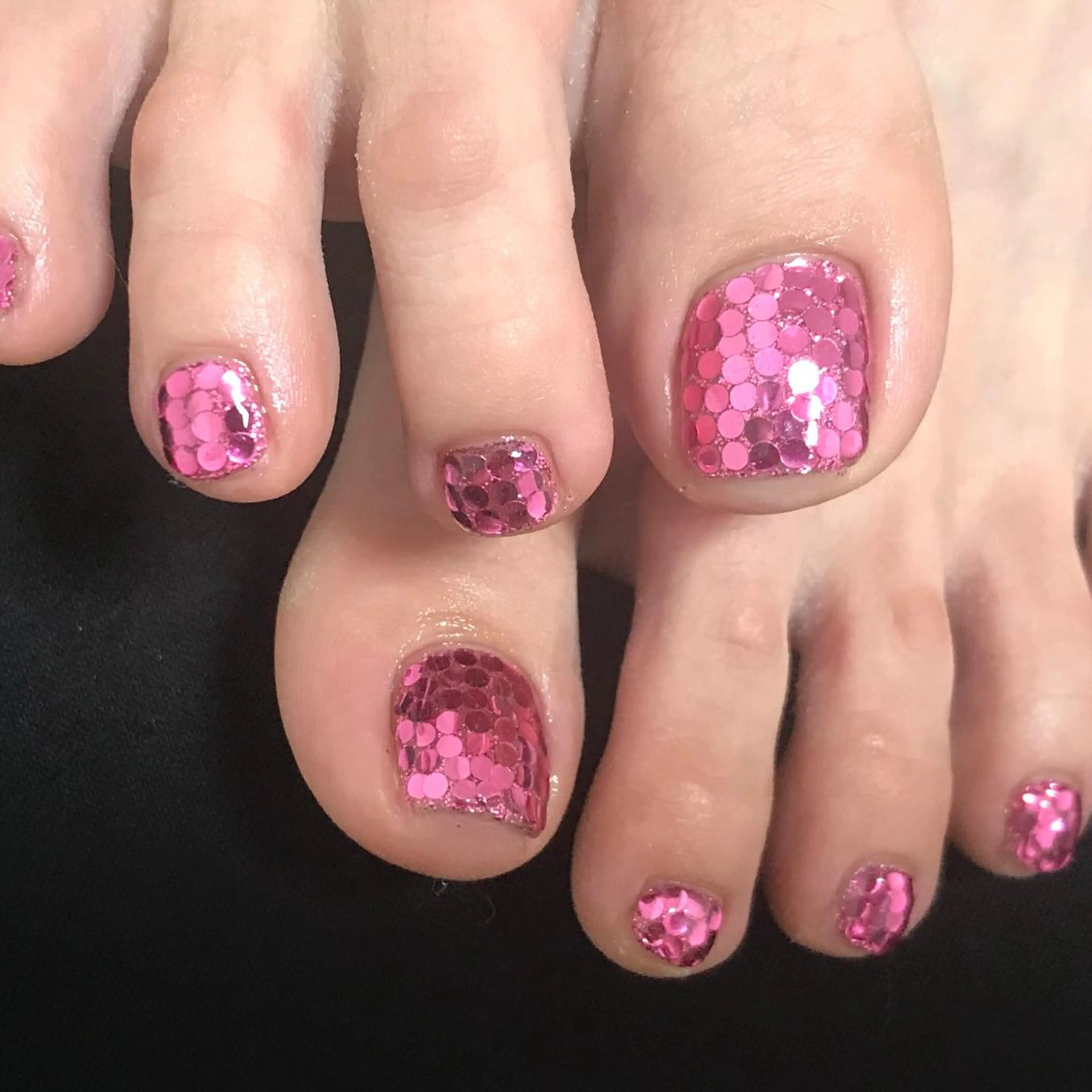 ネイル フットネイル キラキラネイル ステラ marikominoのネイルデザイン